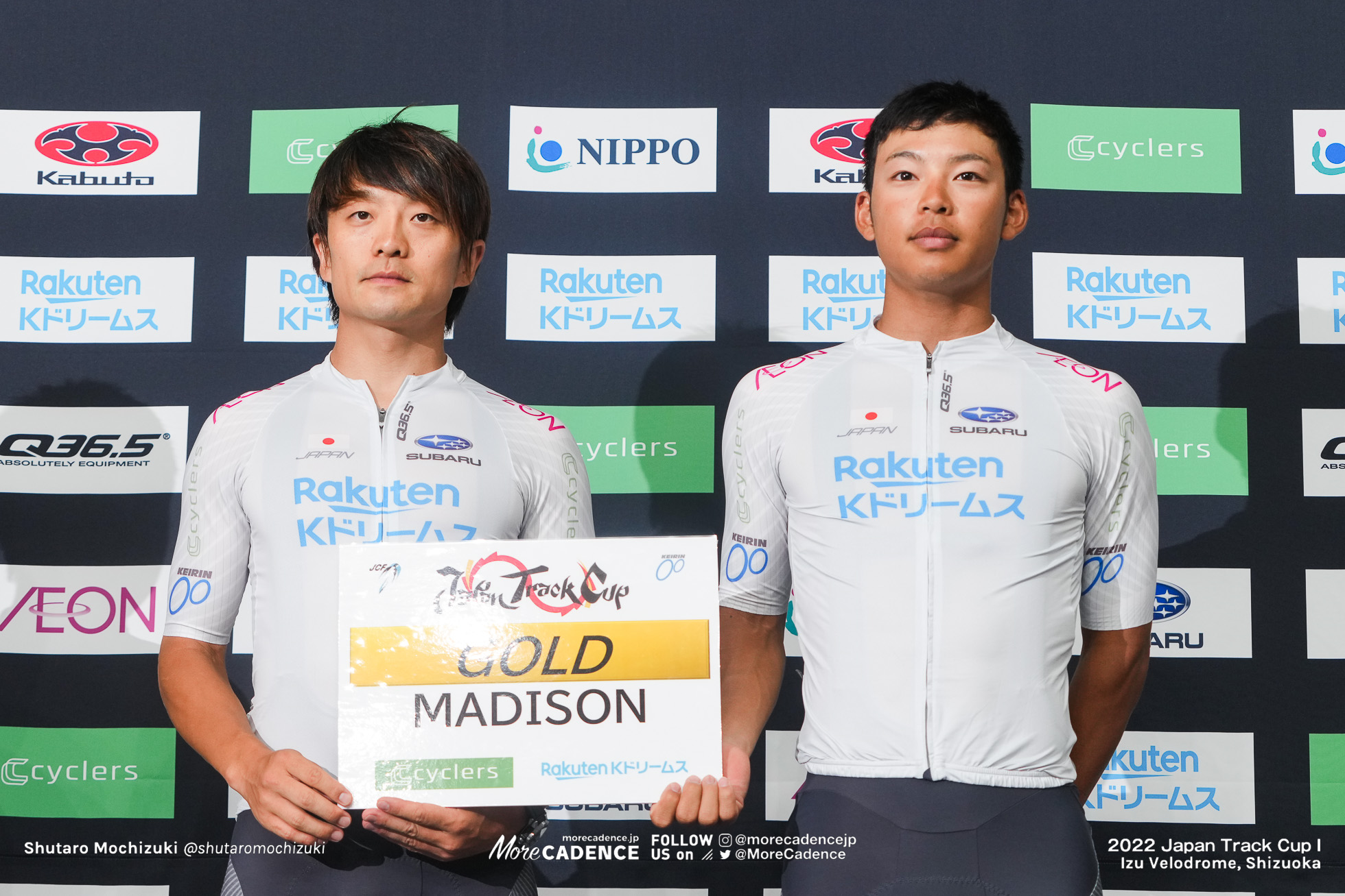 窪木一茂, KUBOKI Kazushige, 今村駿介, IMAMURA Shunsuke, Japan National Team, 男子マディソン, ジャパントラックカップⅠ, 伊豆ベロドローム