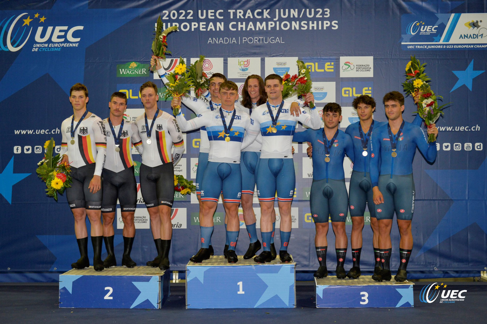 2022 UEC U23 European Track Championships Men's Team Sprint