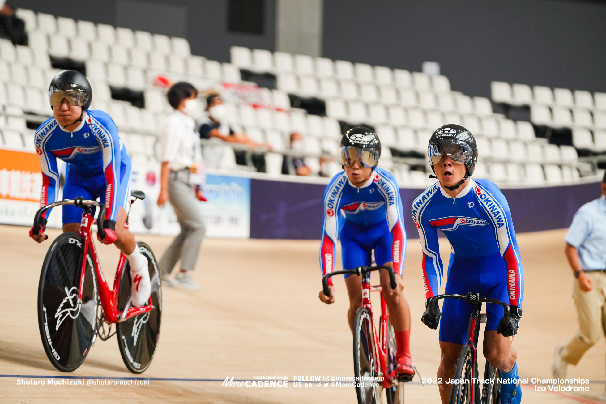 渋谷一斗, 新垣快琉, 仲原颯志, 男子チームスプリント, 決勝 3-4位決定, 2022全日本選手権トラック