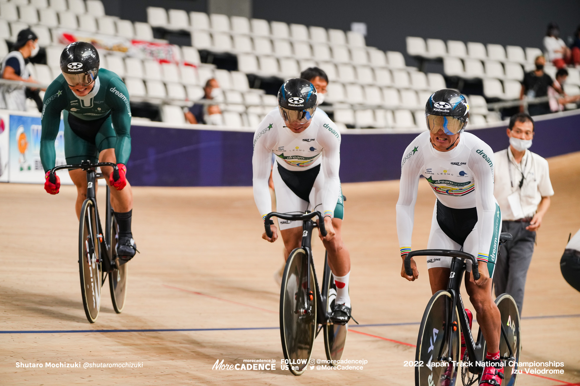 長迫吉拓, 小原佑太, 中野慎詞, 男子チームスプリント, 決勝 1-2位決定, 2022全日本選手権トラック