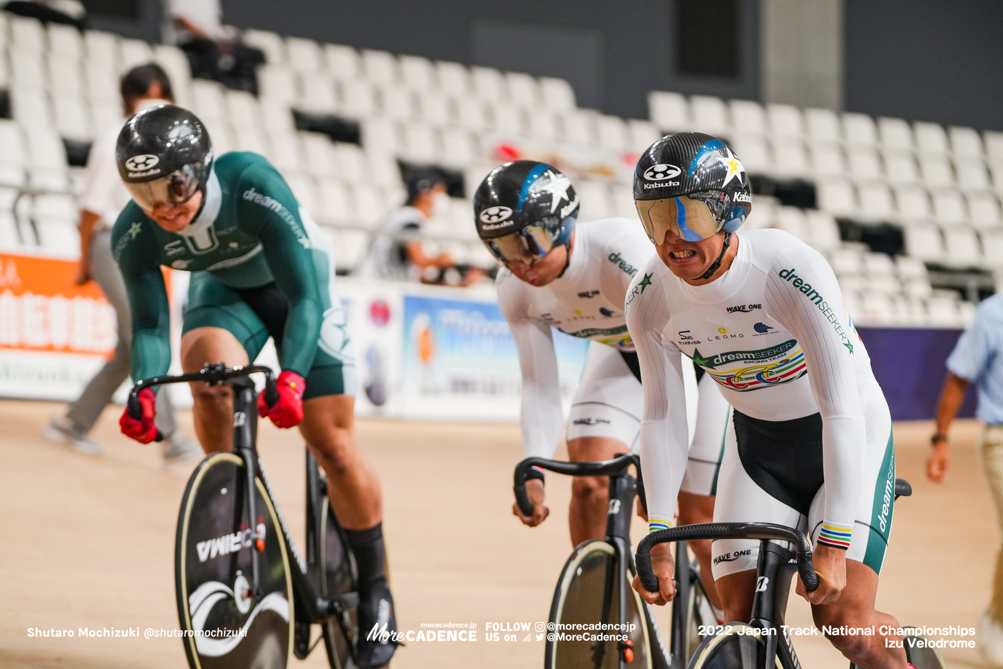 長迫吉拓, 小原佑太, 中野慎詞, 男子チームスプリント, 決勝 1-2位決定, 2022全日本選手権トラック