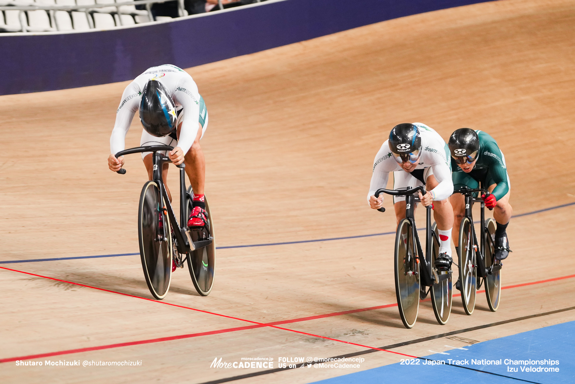 長迫吉拓, 小原佑太, 中野慎詞, 男子チームスプリント, 決勝 1-2位決定, 2022全日本選手権トラック