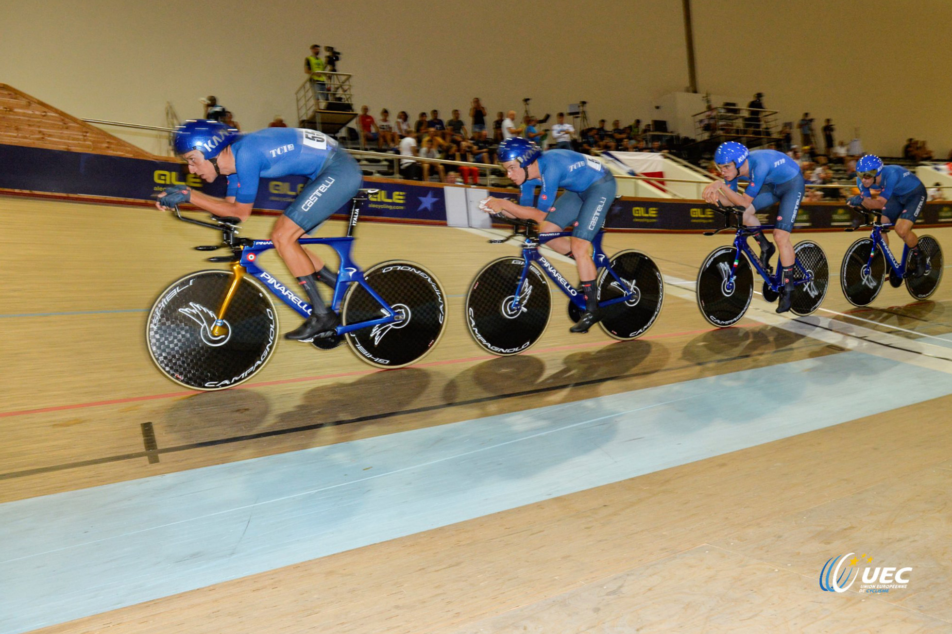 2022 UEC U23 European Track Championships Davide Boscaro, Mattia Pinazzi, Manlio Moro, Niccolo' Galli（ITA）