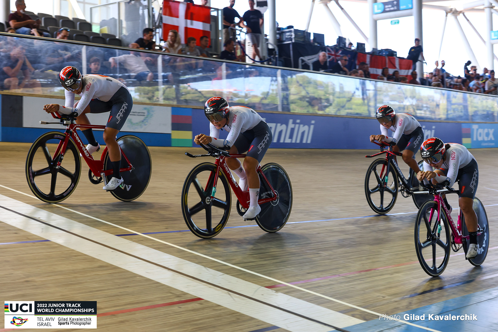 垣田真穂, 水谷彩奈, 池田瑞紀, 岡本美咲, Women's Team Pursuit, 2022 Junior Track World Championships