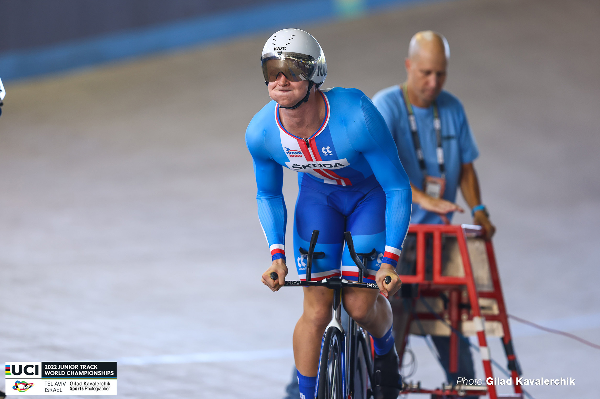 Matej Hytych, Men's 1kmTT, 2022 Junior Track World Championships