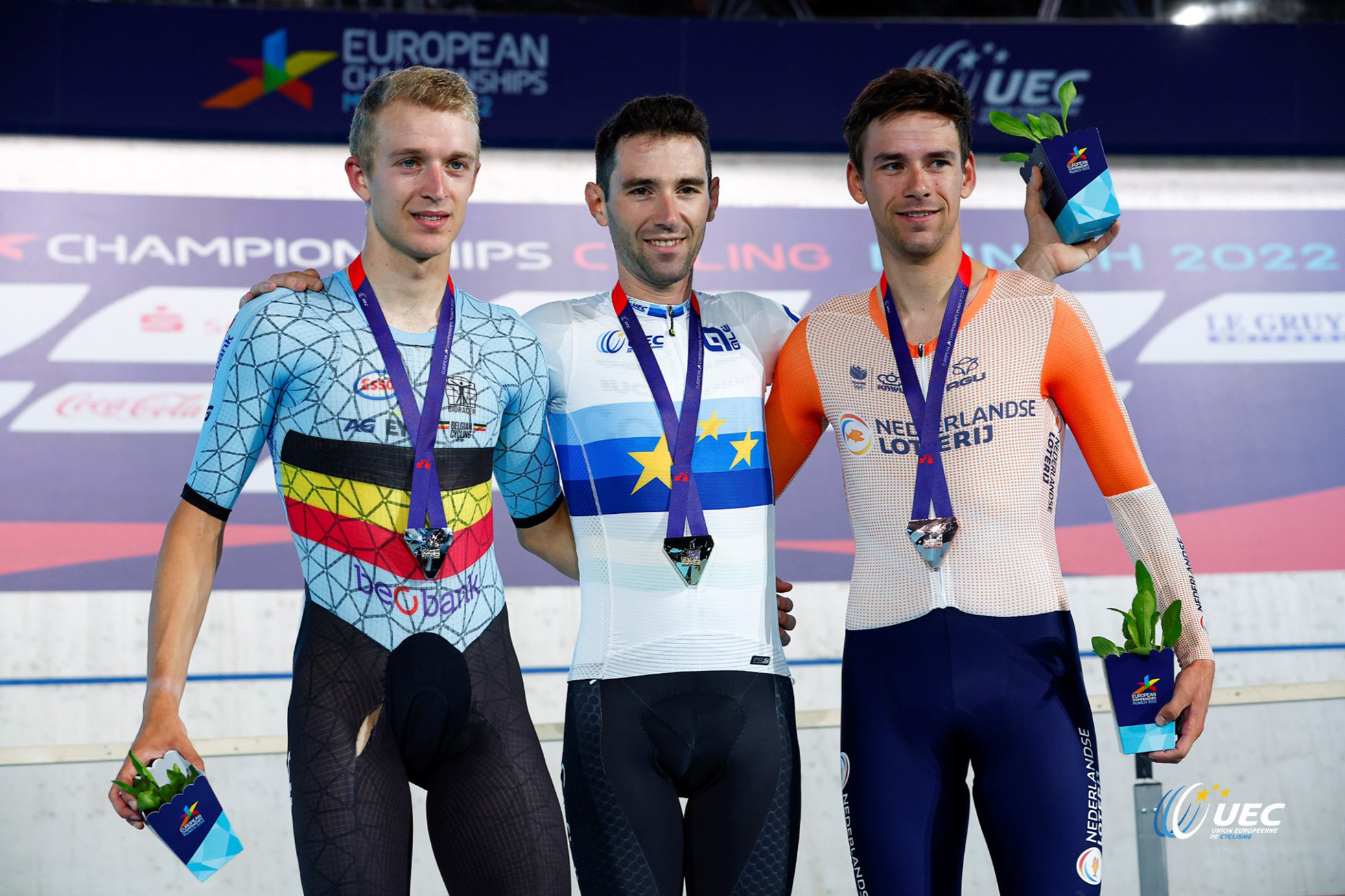 Men's Point Race 2022 UEC European Track Championships Munich