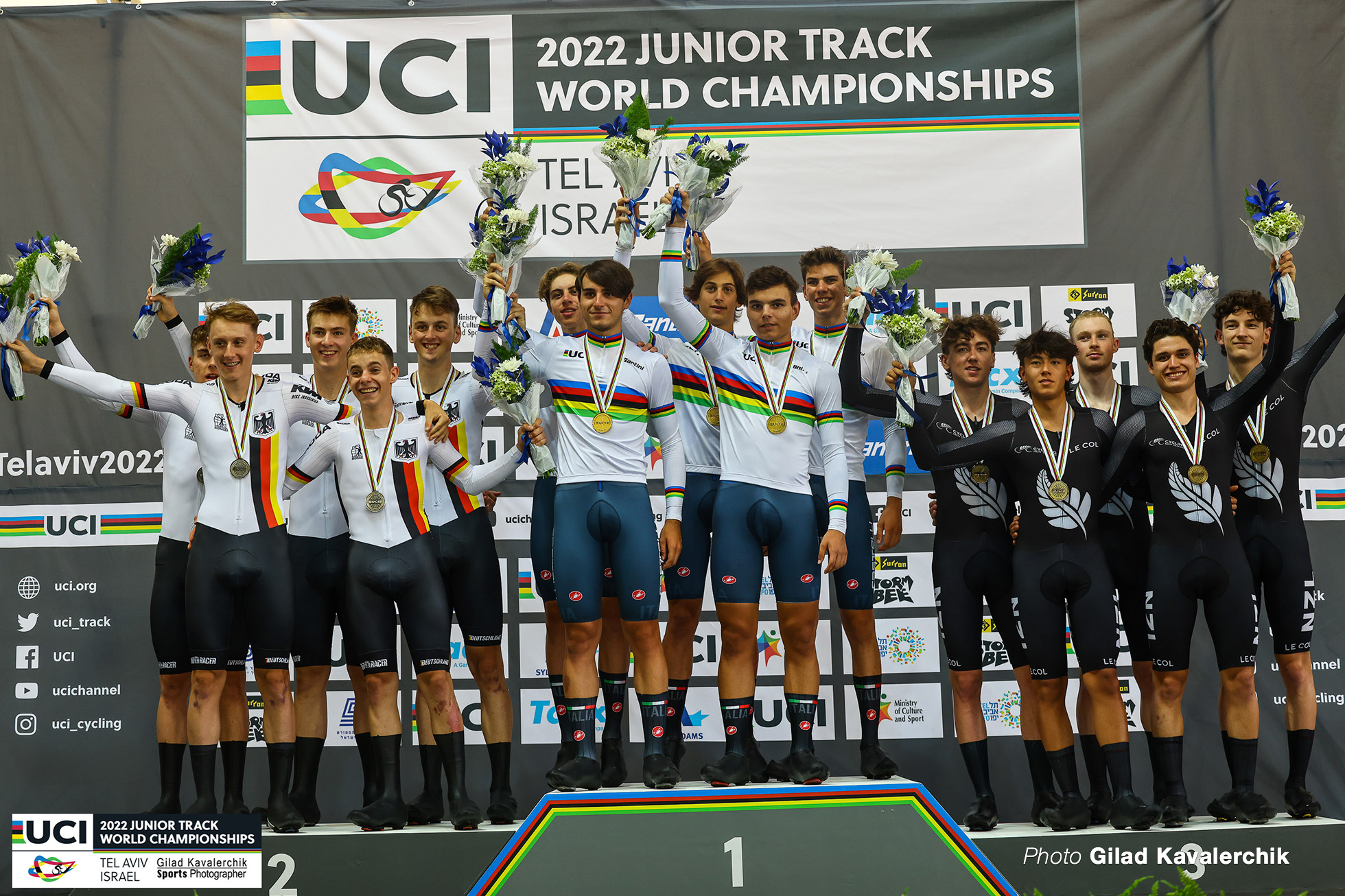 Men's Team Pursuit, 2022 Junior Track World Championships