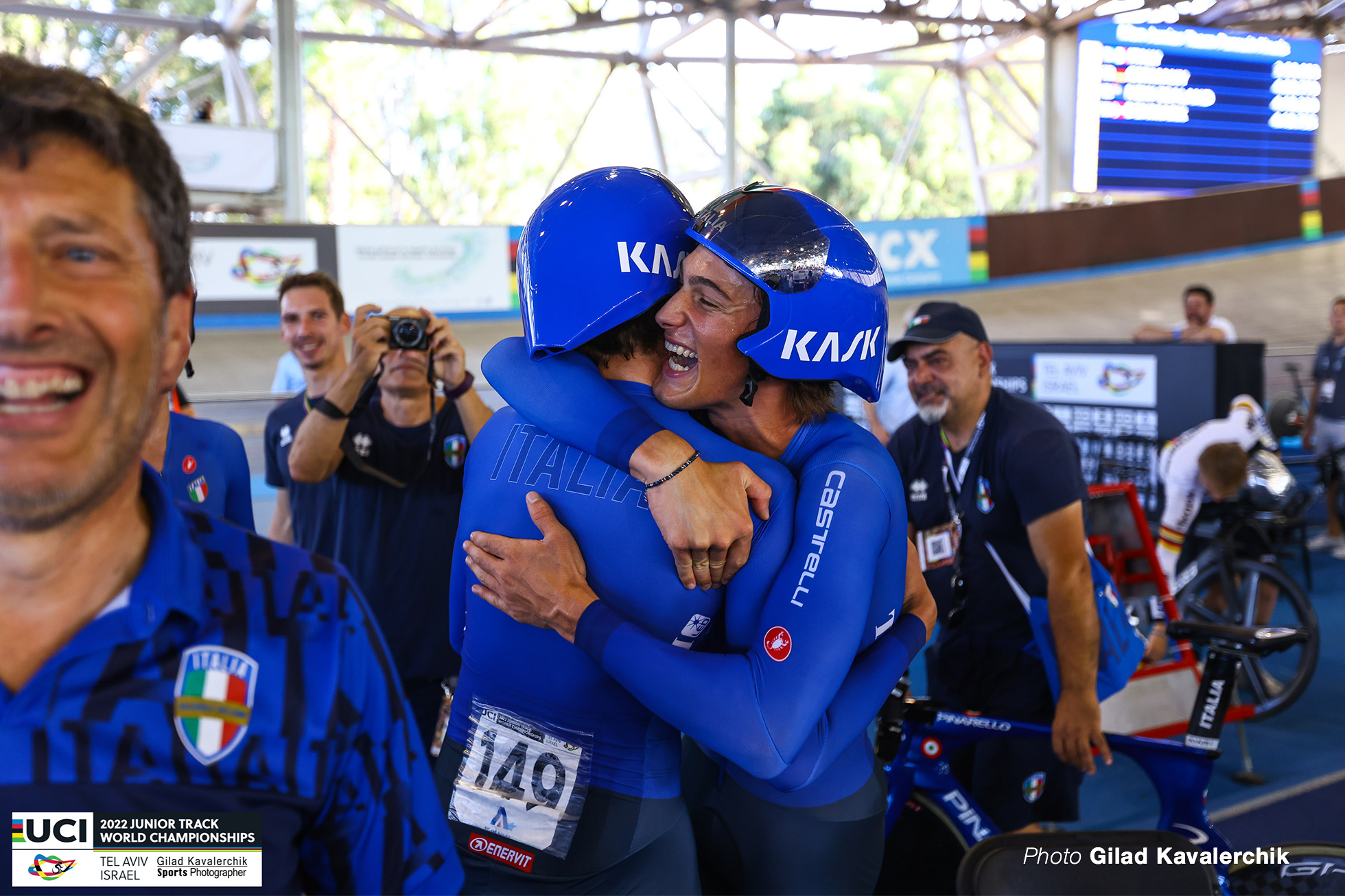 （写真 : 100枚目/106枚）Men’s Team Pursuit, 2022 Junior Track World ...