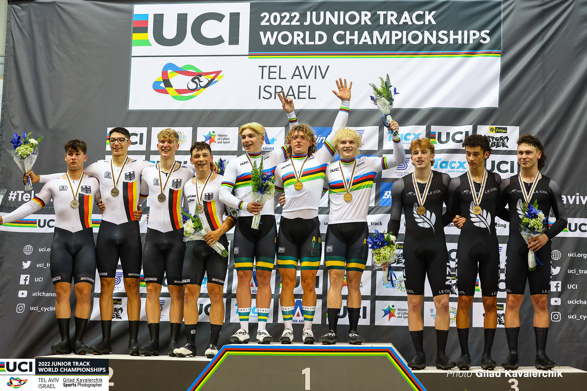 Men's Team Sprint, 2022 Junior Track World Championships