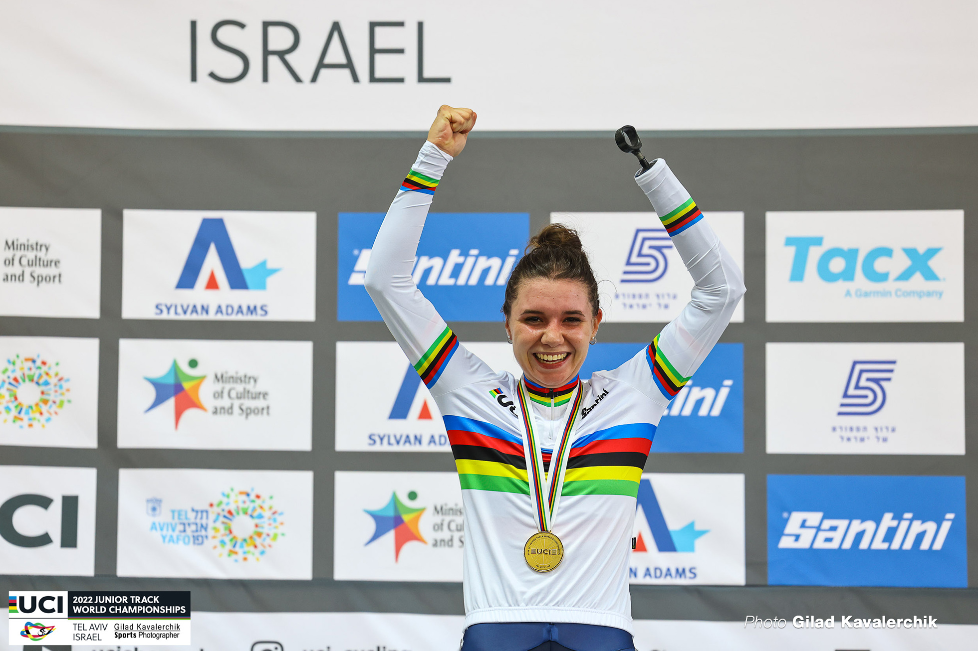 Women's Point Race, 2022 Junior Track World Championships, shot by Gilad Kavalerchik