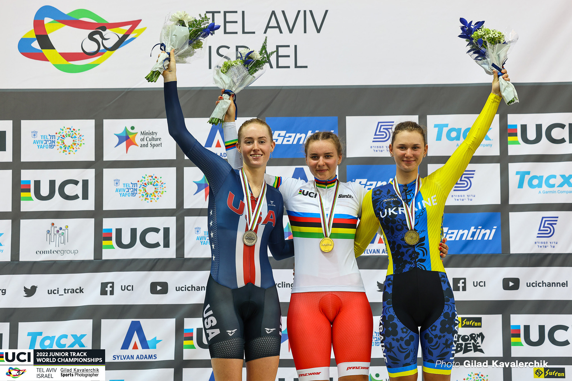 Women's Scratch, 2022 Junior Track World Championnships