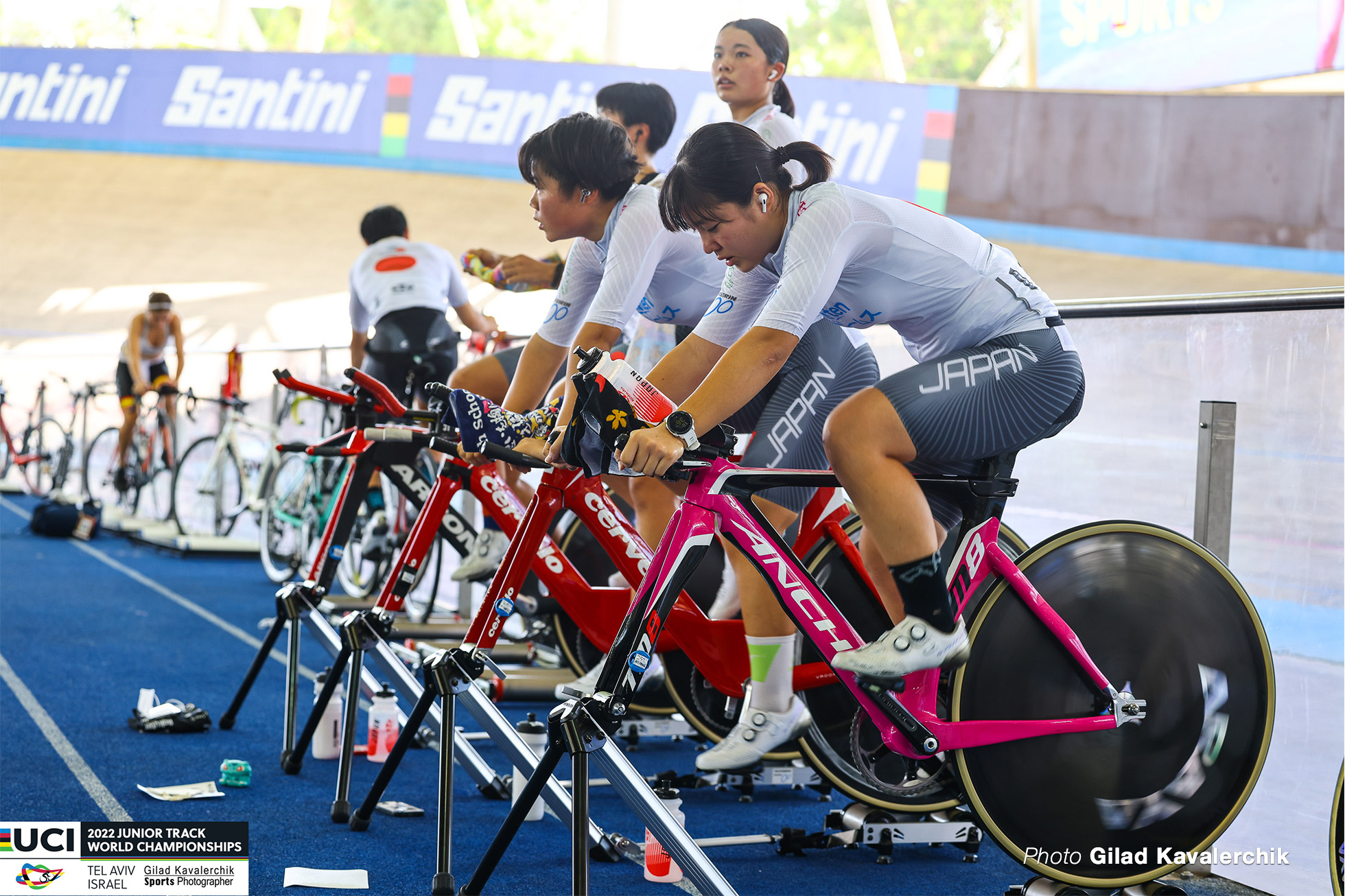 垣田真穂, 水谷彩奈, 池田瑞紀, 岡本美咲, 2022 Junior Track World Championships