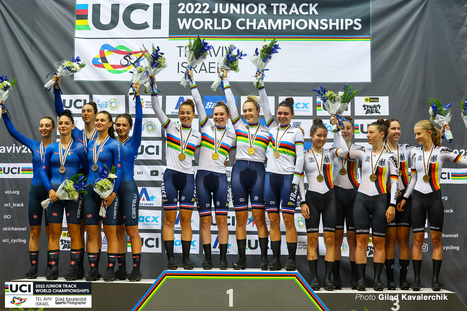 Women's Team Pursuit, 2022 Junior Track World Championships