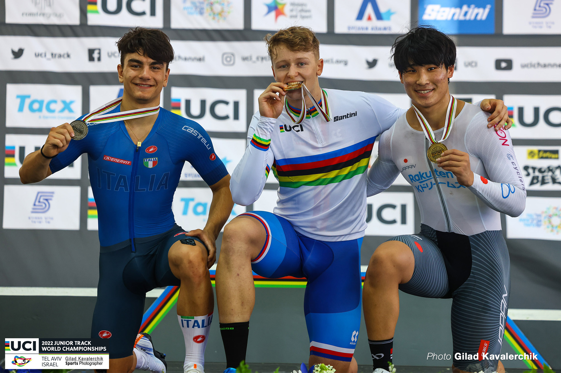 中石湊, Men's 1kmTT, 2022 Junior Track World Championships