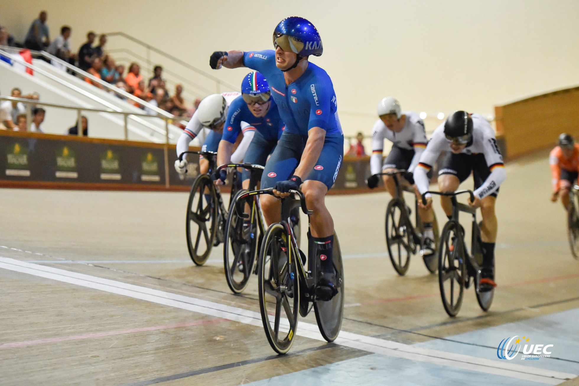 2022 UEC U23 European Track Championships Matteo Bianchi（ITA）, Daniele Napolitano（ITA）