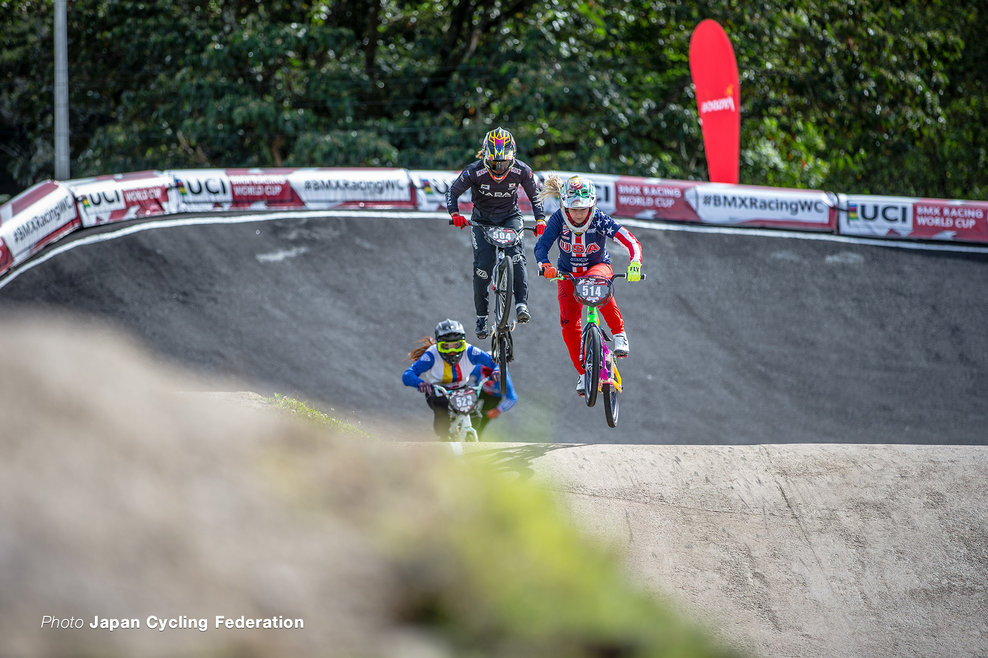 籔田寿衣 2022 BMXレーシング ワールドカップ 第5戦 女子23