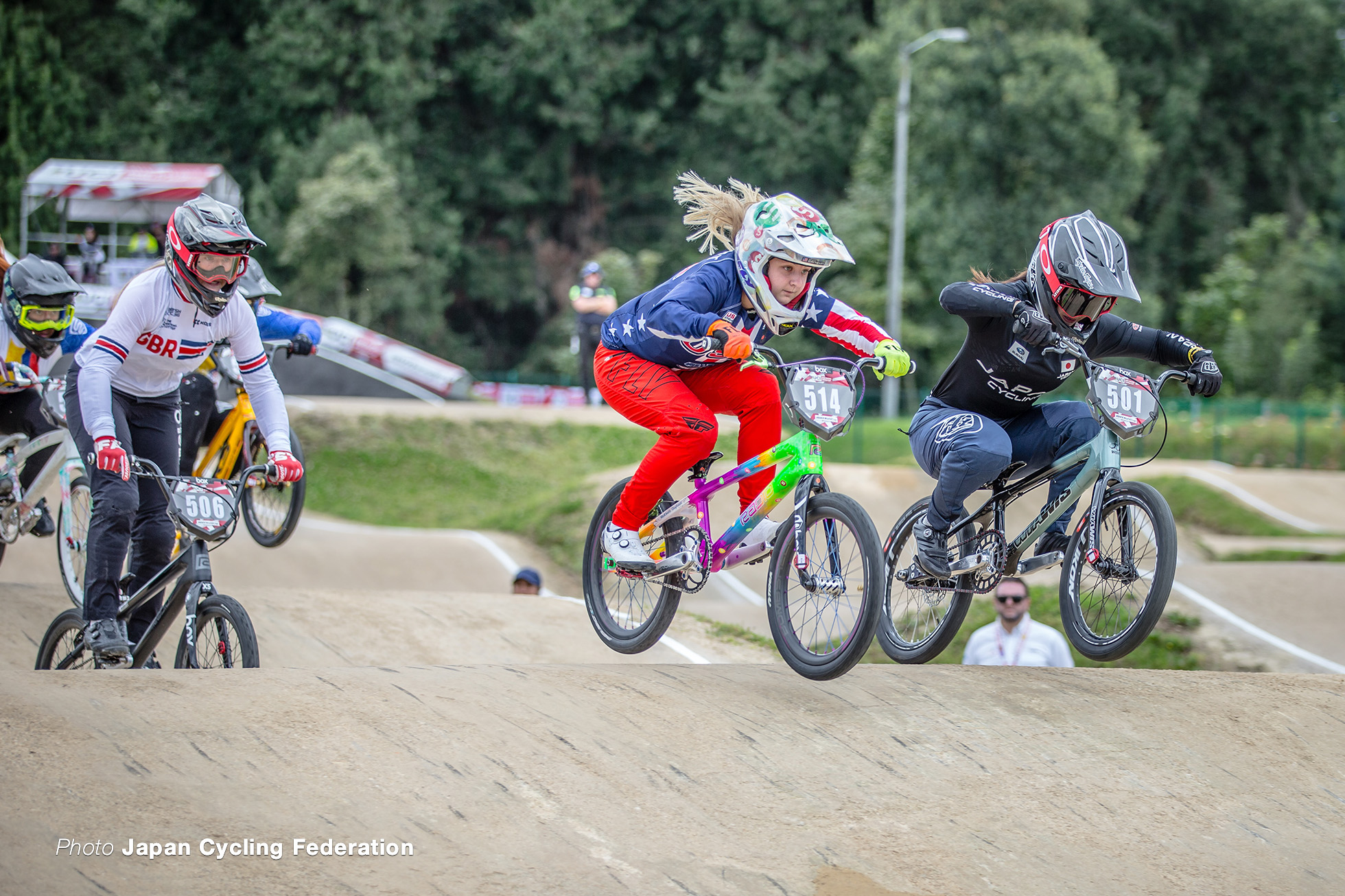 丹野夏波 2022 BMXレーシング ワールドカップ 第5戦 女子U23