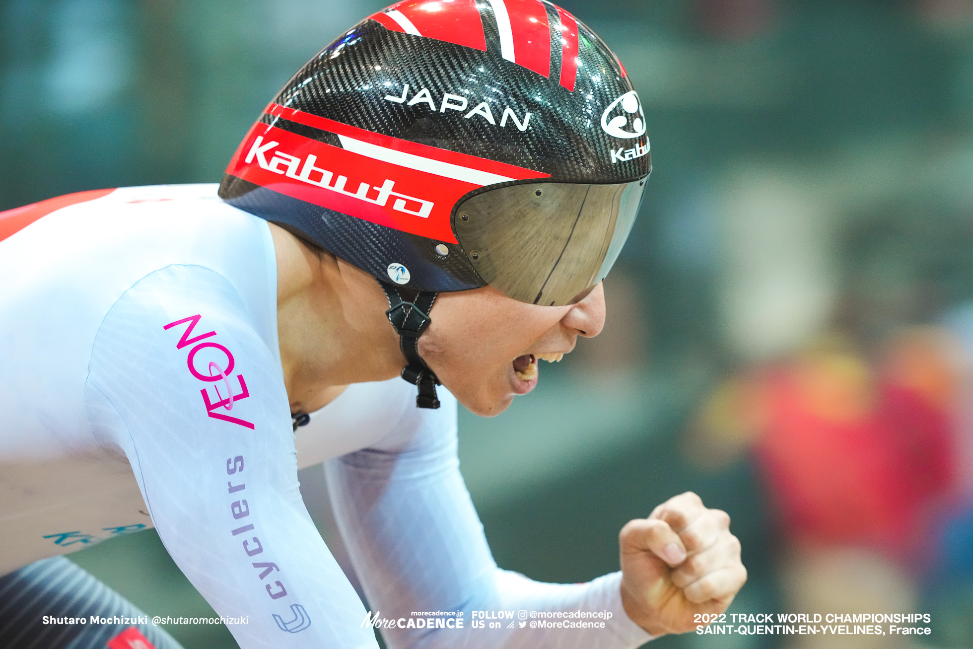 小原佑太 / Yuta Obara, JPN, Men's 1km TT, 2022 Track World Championships, Saint-Quentin-en-Yvelines, France