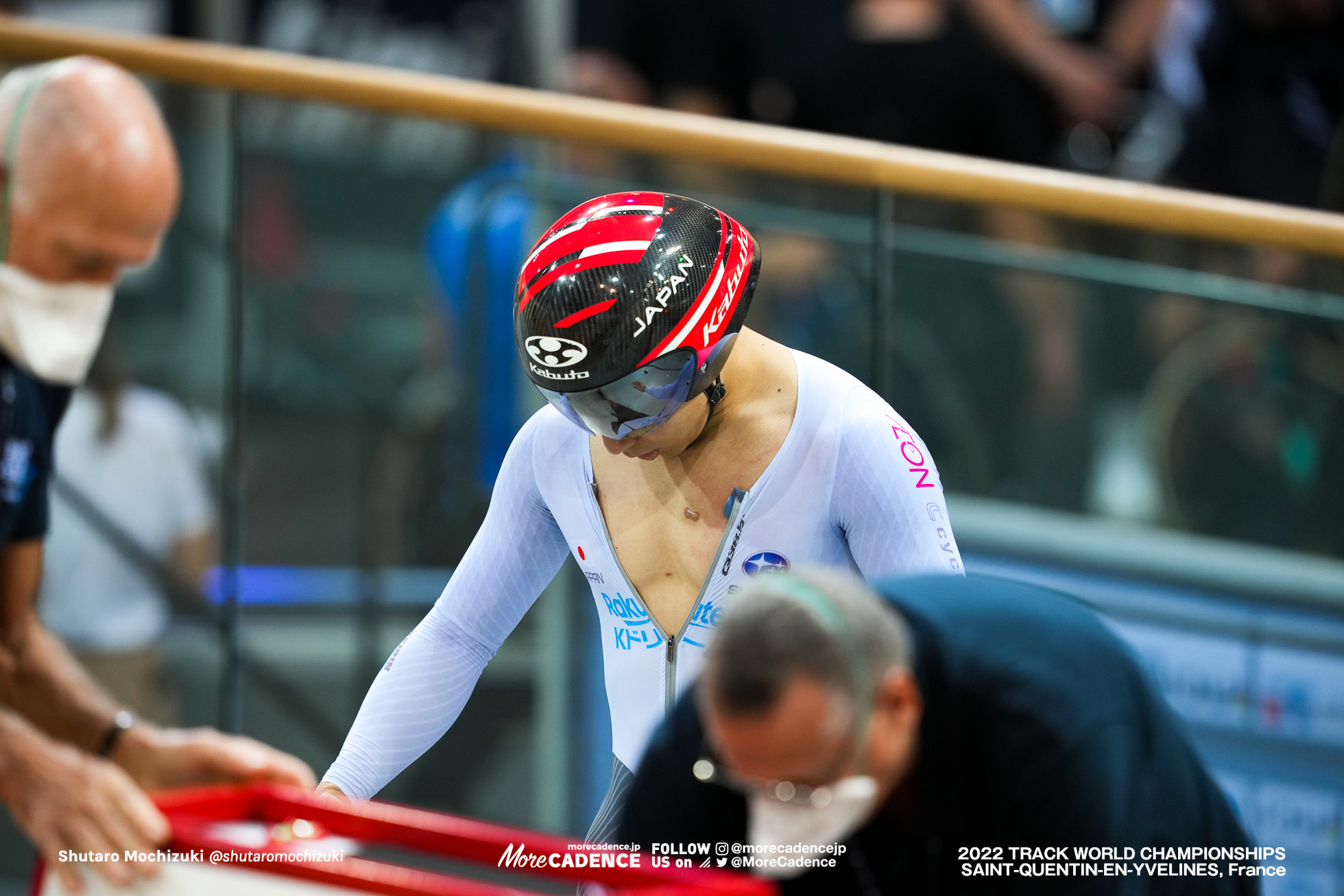 小原佑太, OBARA Yuta, JPN,Qualifying, Men's 1Km Time Trial, 2022 Track World Championships, Saint-Quentin-en-Yvelines, France