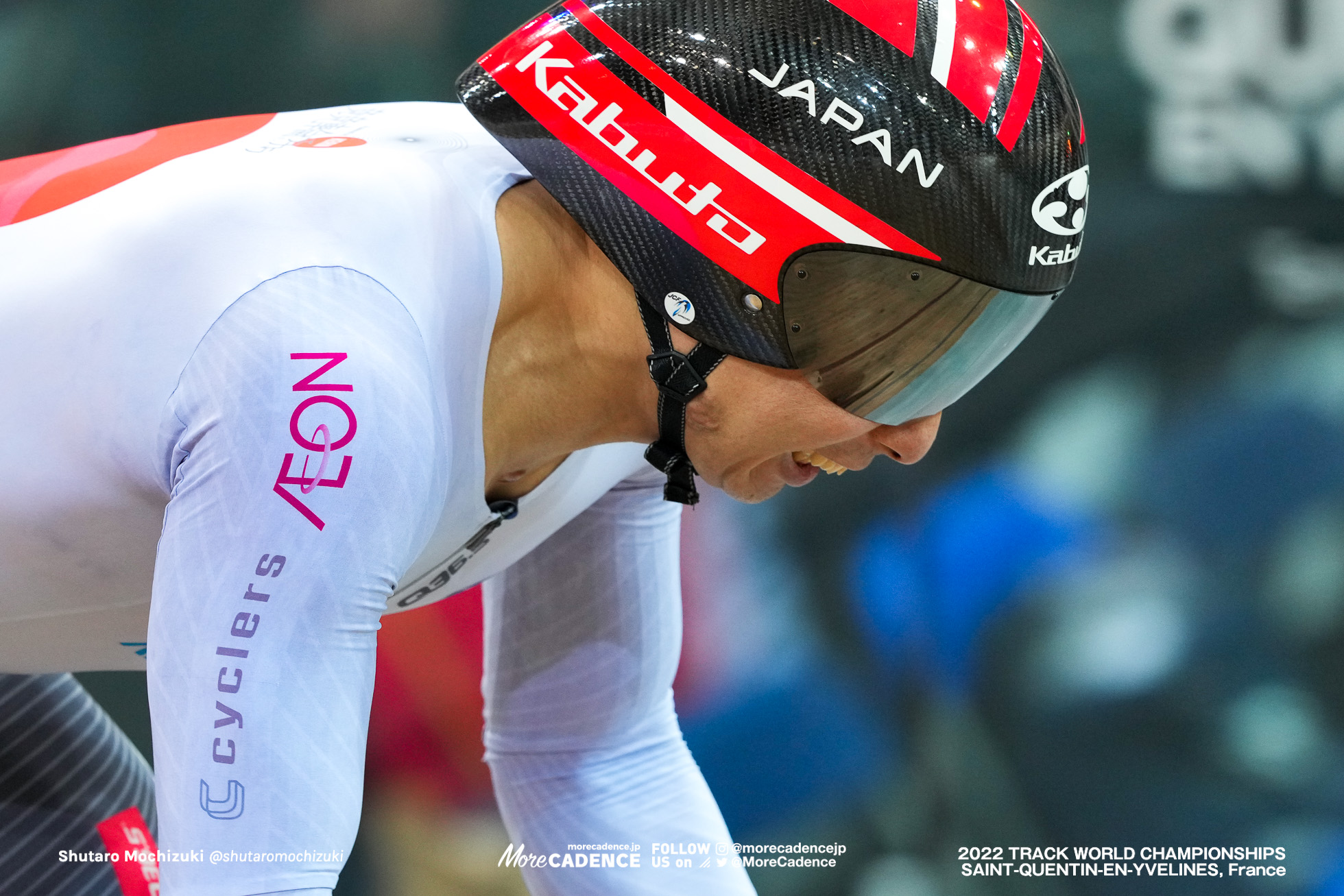 小原佑太, OBARA Yuta, JPN,Qualifying, Men's 1Km Time Trial, 2022 Track World Championships, Saint-Quentin-en-Yvelines, France