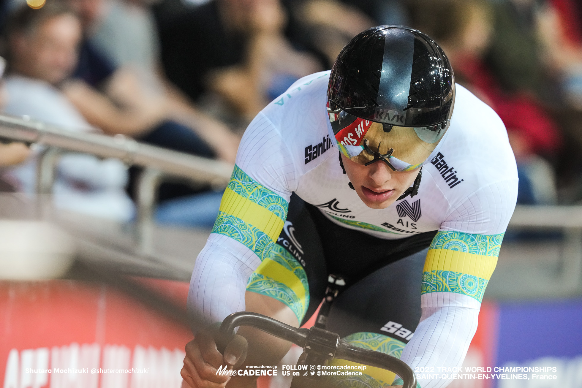 マシュー・リチャードソン, RICHARDSON Matthew, AUS, Qualifying, Men's Sprint, 2022 Track World Championships, Saint-Quentin-en-Yvelines, France