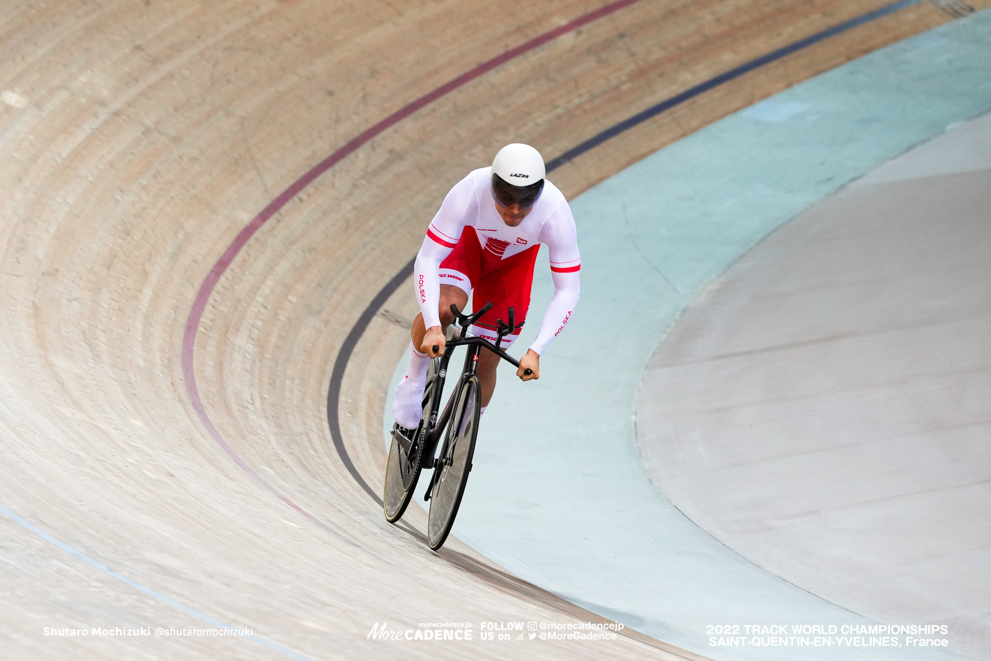 パトリック・ライコフスキ, RAJKOWSKI Patryk, POL,Qualifying, Men's 1Km Time Trial, 2022 Track World Championships, Saint-Quentin-en-Yvelines, France