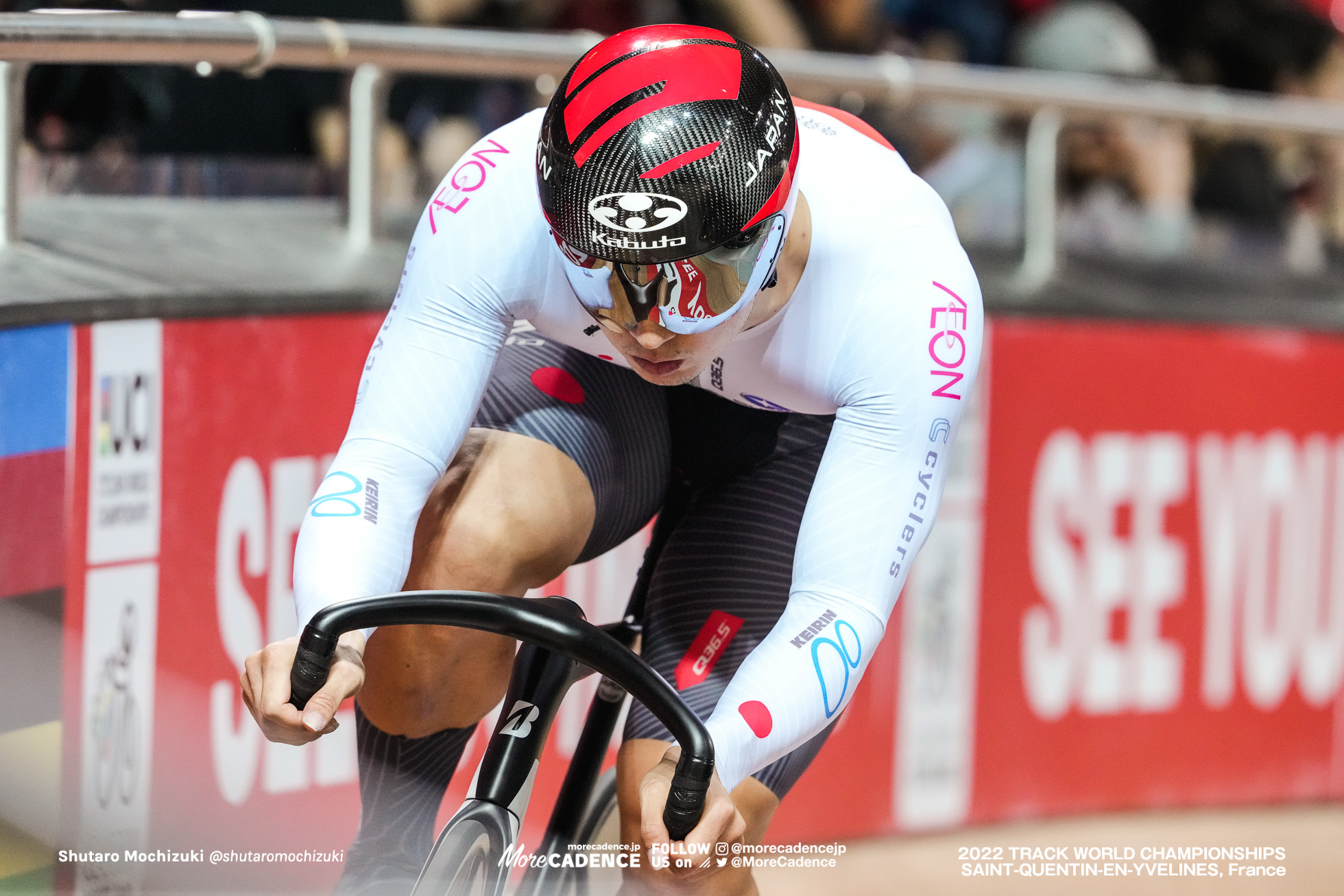 山﨑賢人, YAMASAKI Kento, JPN, Qualifying, Men's Sprint, 2022 Track World Championships, Saint-Quentin-en-Yvelines, France