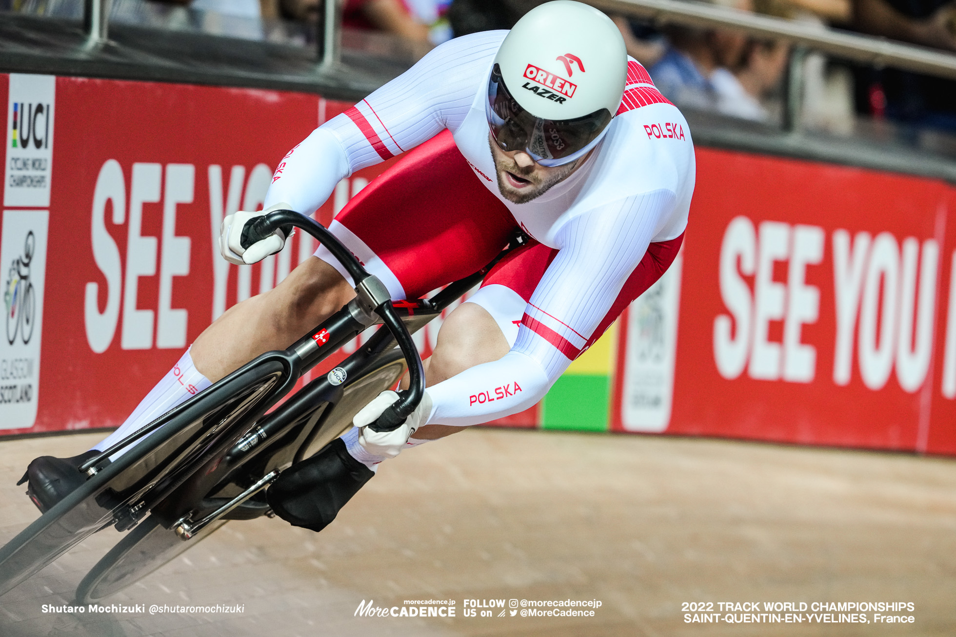 マテウス・ルディク, RUDYK Mateusz, POL, Qualifying, Men's Sprint, 2022 Track World Championships, Saint-Quentin-en-Yvelines, France