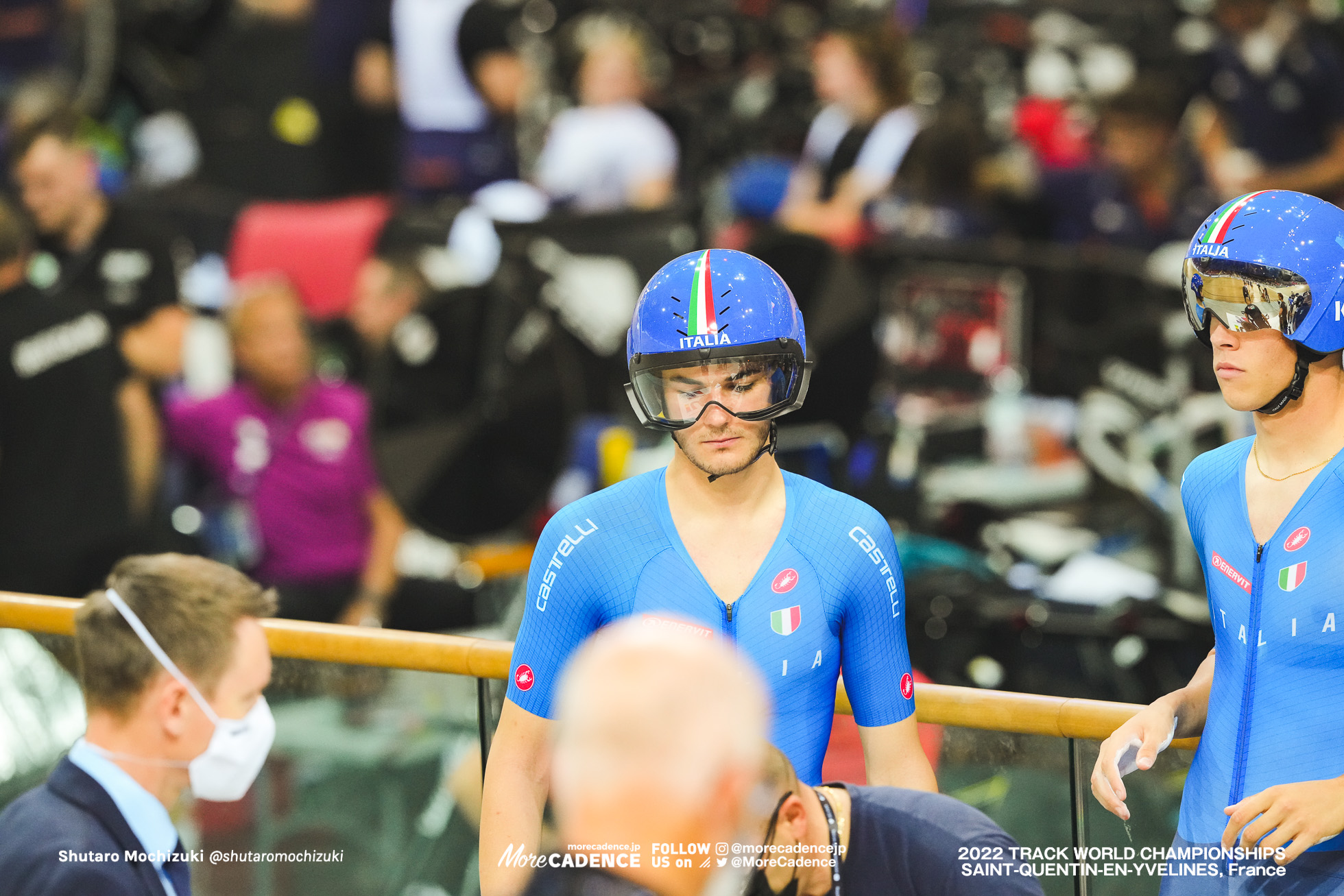 マンリオ・モロ, MORO Manlio, ジョナサン・ミラン, MILAN Jonathan, ITA, Qualifying, Men's Team Pursuit, 2022 Track World Championships, Saint-Quentin-en-Yvelines, France