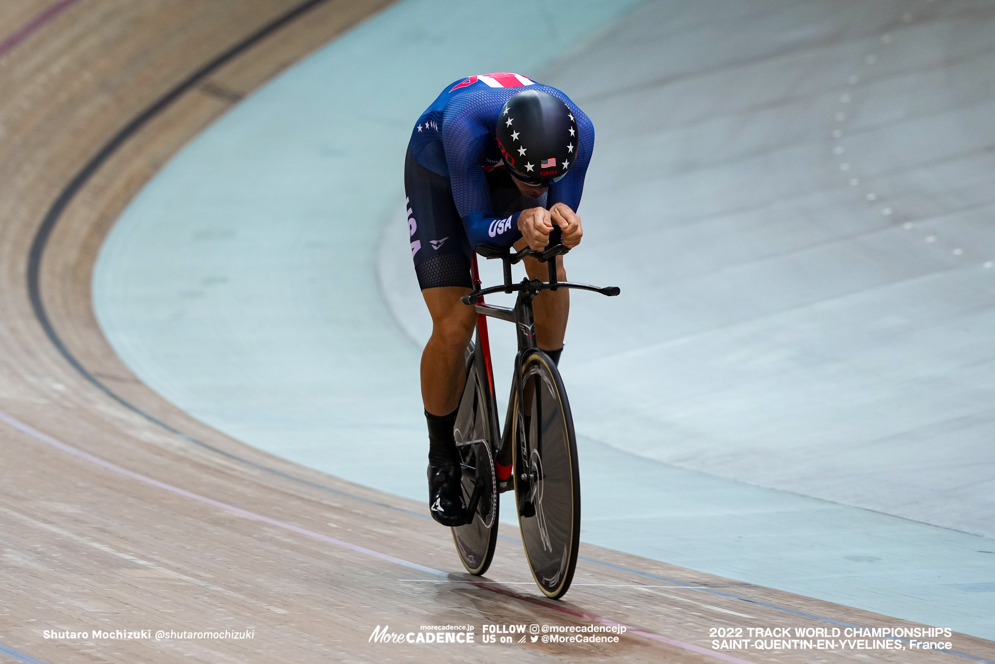 ブレンダン・リム, RHIM Brendan, USA,Qualifying, Men's Individual Pursuit, 2022 Track World Championships, Saint-Quentin-en-Yvelines, France