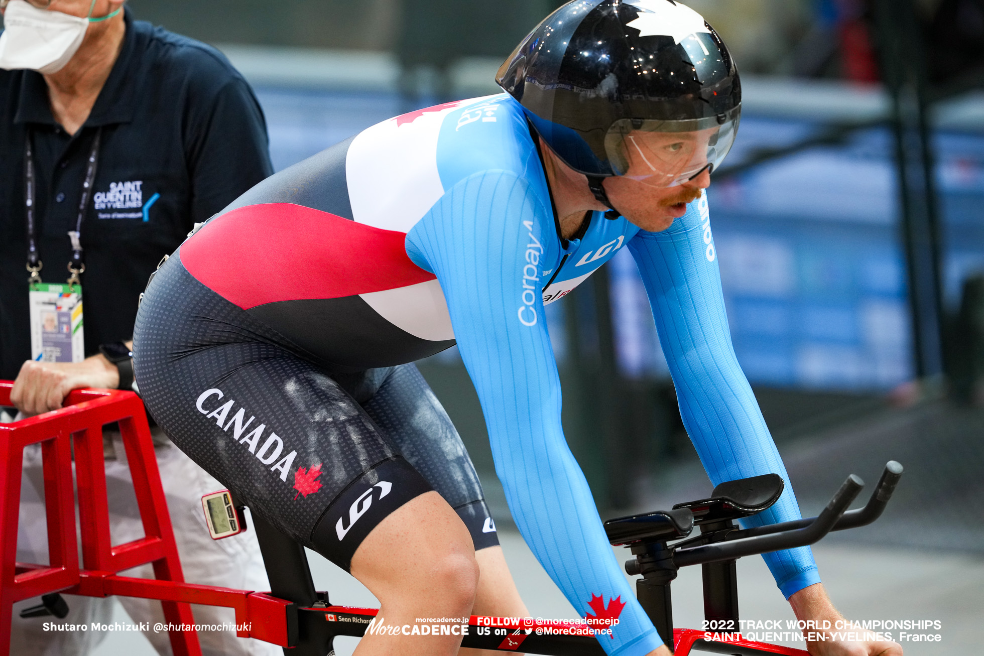 シーン・リチャードソン, RICHARDSON Sean, CAN,Qualifying, Men's Individual Pursuit, 2022 Track World Championships, Saint-Quentin-en-Yvelines, France