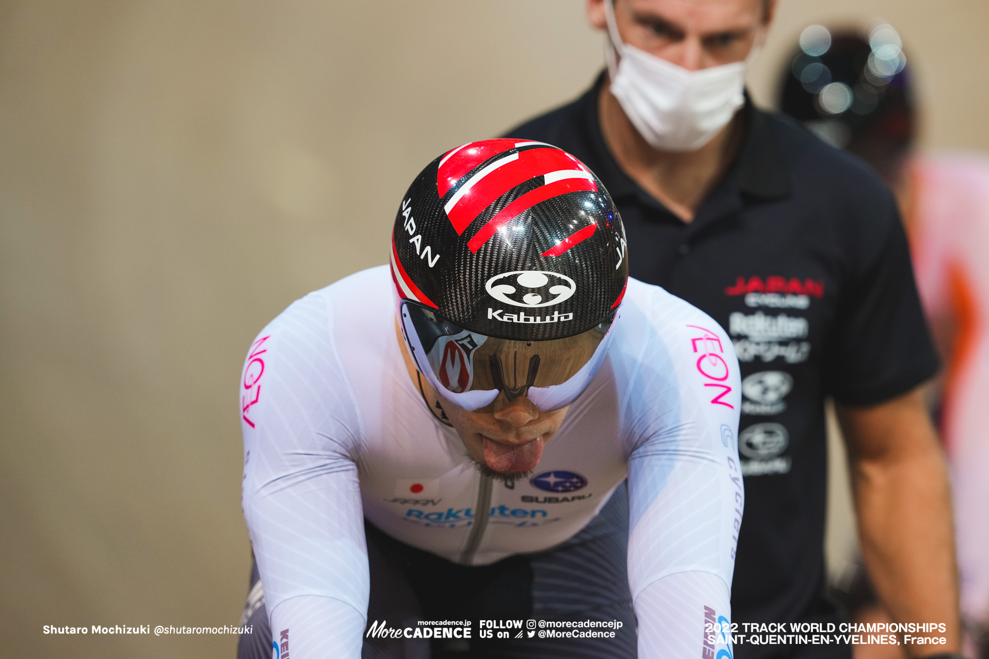 寺崎浩平, TERASAKI Kohei, JPN, 1st Round, Men's Keirin, 2022 Track World Championships, Saint-Quentin-en-Yvelines, France