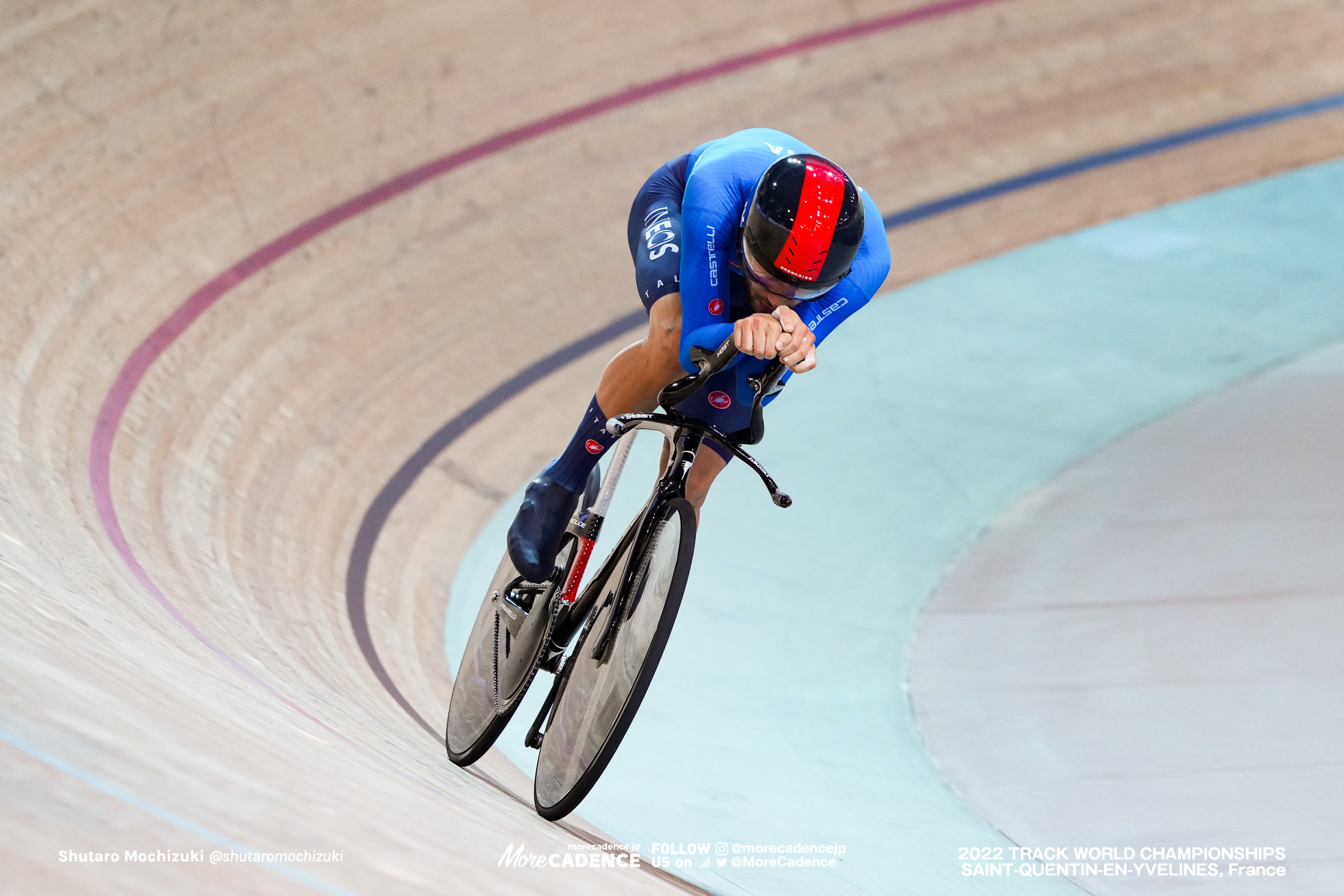 フィリポ・ガンナ, GANNA Filippo, ITA,Qualifying, Men's Individual Pursuit, 2022 Track World Championships, Saint-Quentin-en-Yvelines, France