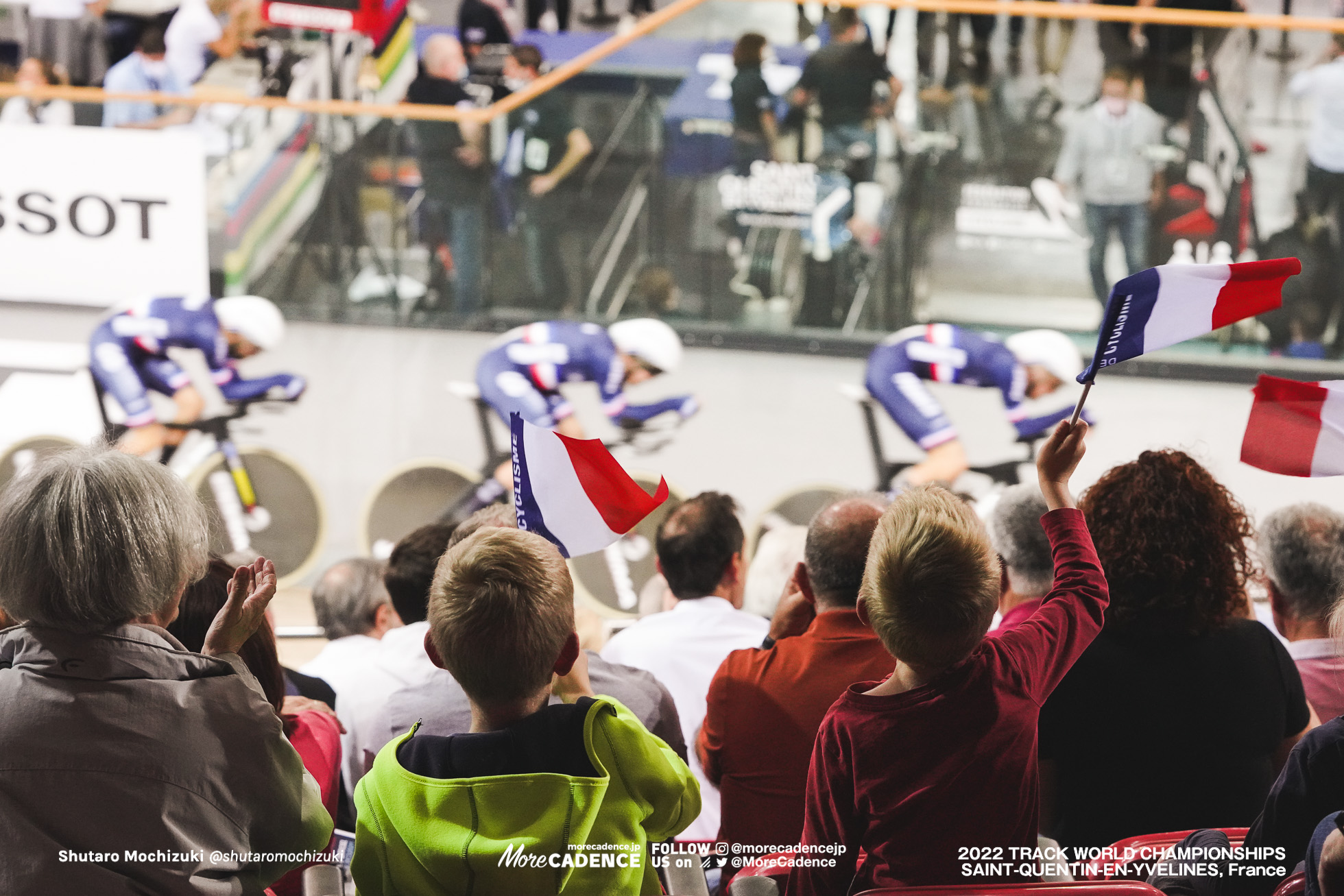 FRA, Qualifying, Men's Team Pursuit, 2022 Track World Championships, Saint-Quentin-en-Yvelines, France