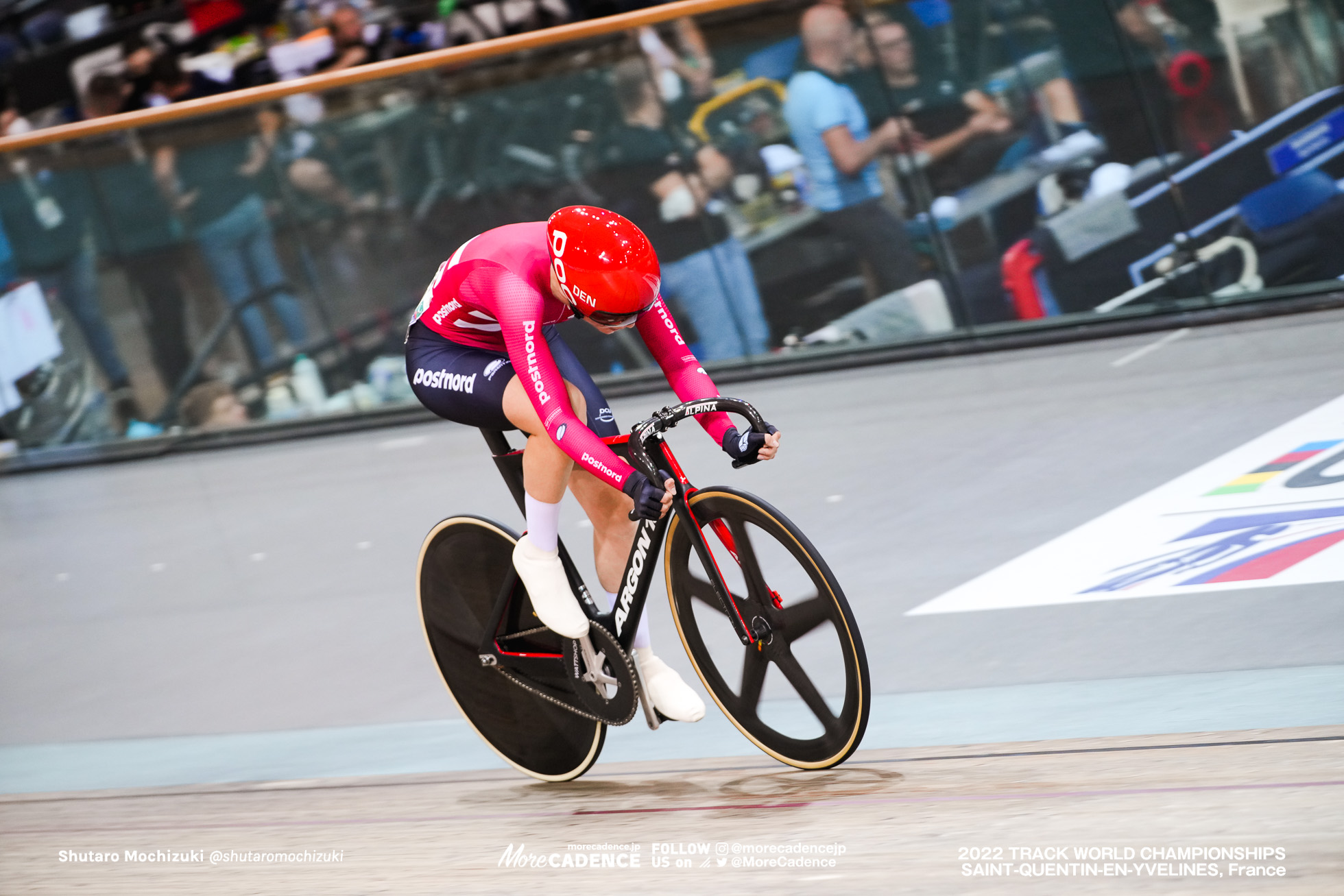 ジュリー・レス, LETH Julie, DEN, Women's Point Race, 2022 Track World Championships, Saint-Quentin-en-Yvelines, France