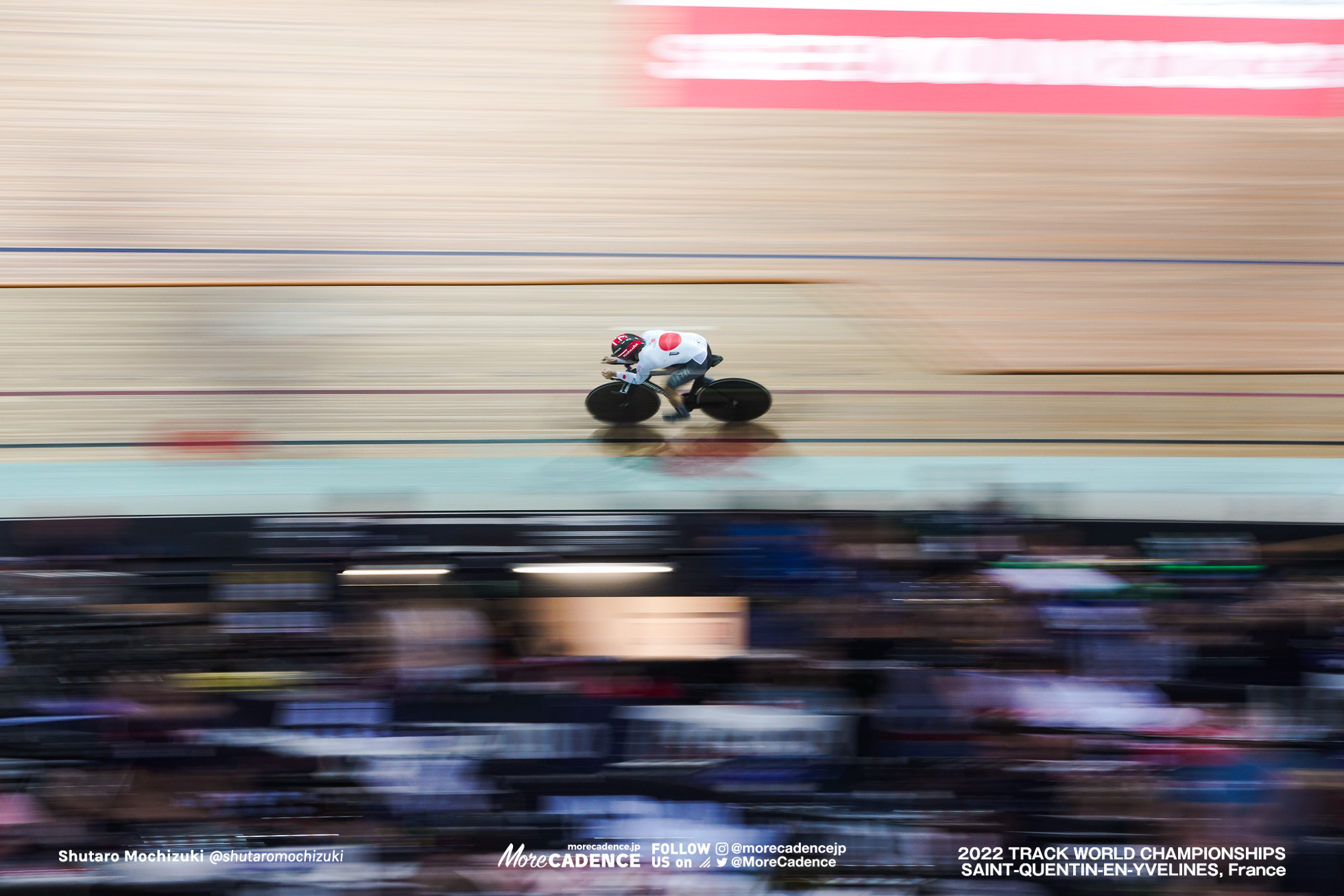 小原佑太, OBARA Yuta, JPN,Final, Men's 1Km Time Trial, 2022 Track World Championships, Saint-Quentin-en-Yvelines, France