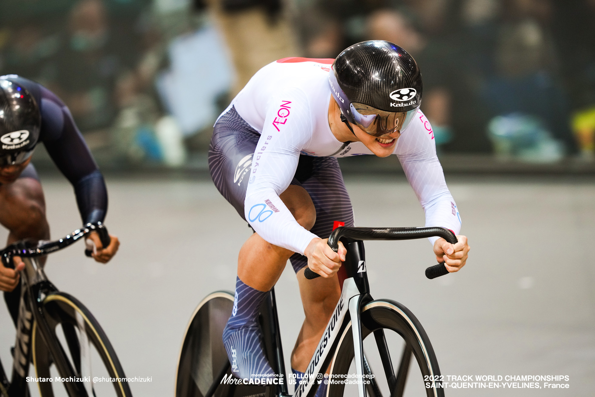 太田海也, OTA Kaiya, JPN, ムハマド・シャローム, SAHROM Muhammad Shah Firdaus, MAS, 1/16 Finals, Men's Sprint, 2022 Track World Championships, Saint-Quentin-en-Yvelines, France