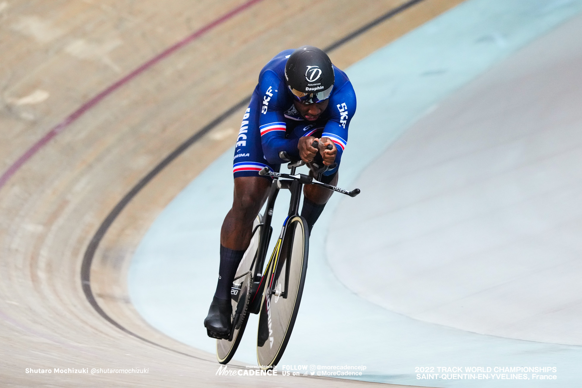 メルビン・ランデルニュー, LANDERNEAU Melvin, FRA,Final, Men's 1Km Time Trial, 2022 Track World Championships, Saint-Quentin-en-Yvelines, France