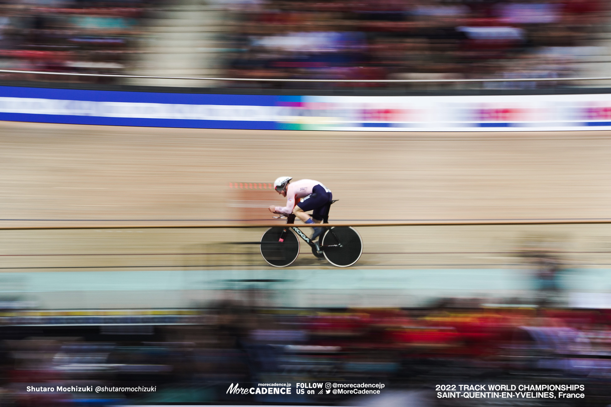 ジェフリー・ホーフラント, HOOGLAND Jeffrey, NED,Final, Men's 1Km Time Trial, 2022 Track World Championships, Saint-Quentin-en-Yvelines, France