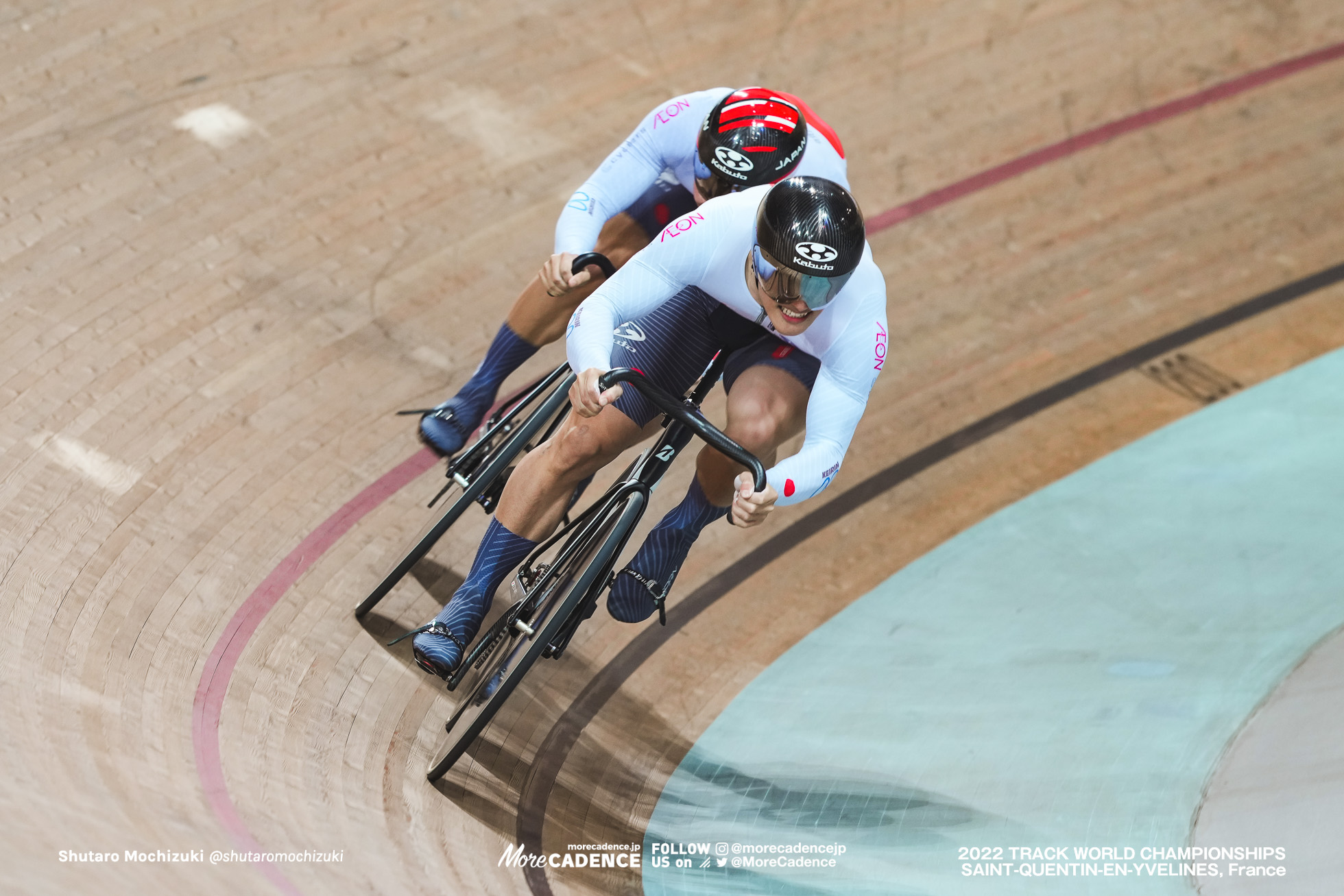 太田海也, OTA Kaiya, 小原佑太, OBARA Yuta, JPN, Qualifying, Men's Team Sprint, 2022 Track World Championships, Saint-Quentin-en-Yvelines, France