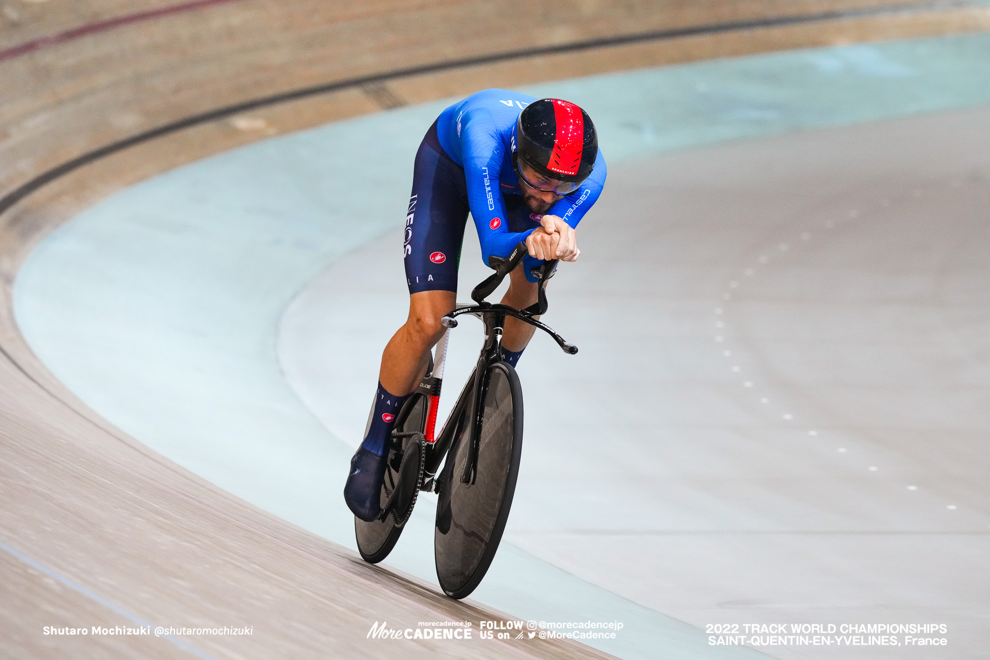 フィリポ・ガンナ, GANNA Filippo, ITA,Finals, Men's Individual Pursuit, 2022 Track World Championships, Saint-Quentin-en-Yvelines, France