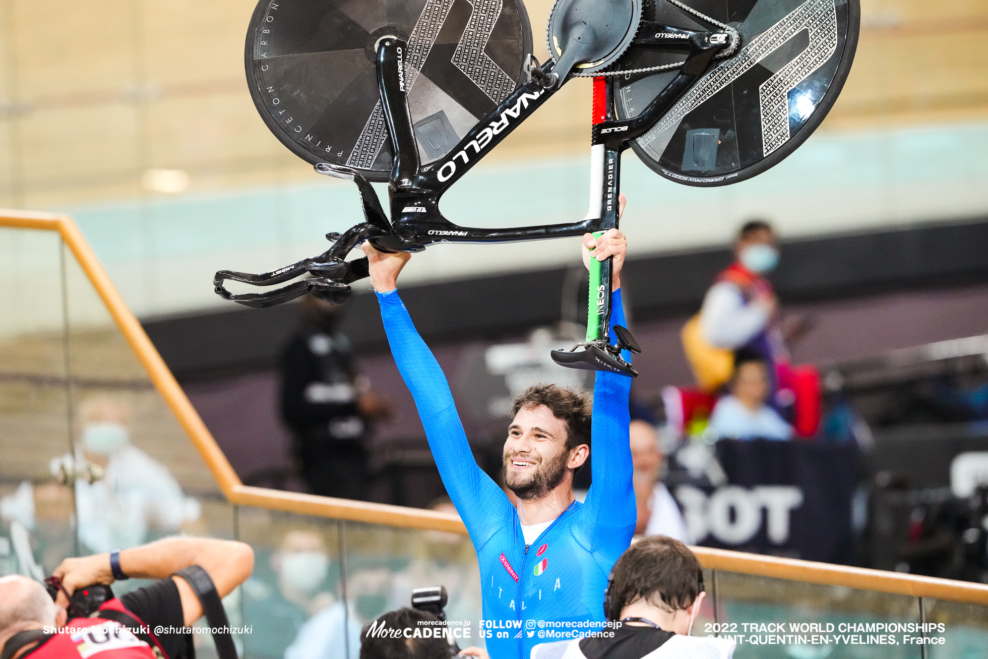 フィリポ・ガンナ, GANNA Filippo, ITA,Finals, Men's Individual Pursuit, 2022 Track World Championships, Saint-Quentin-en-Yvelines, France