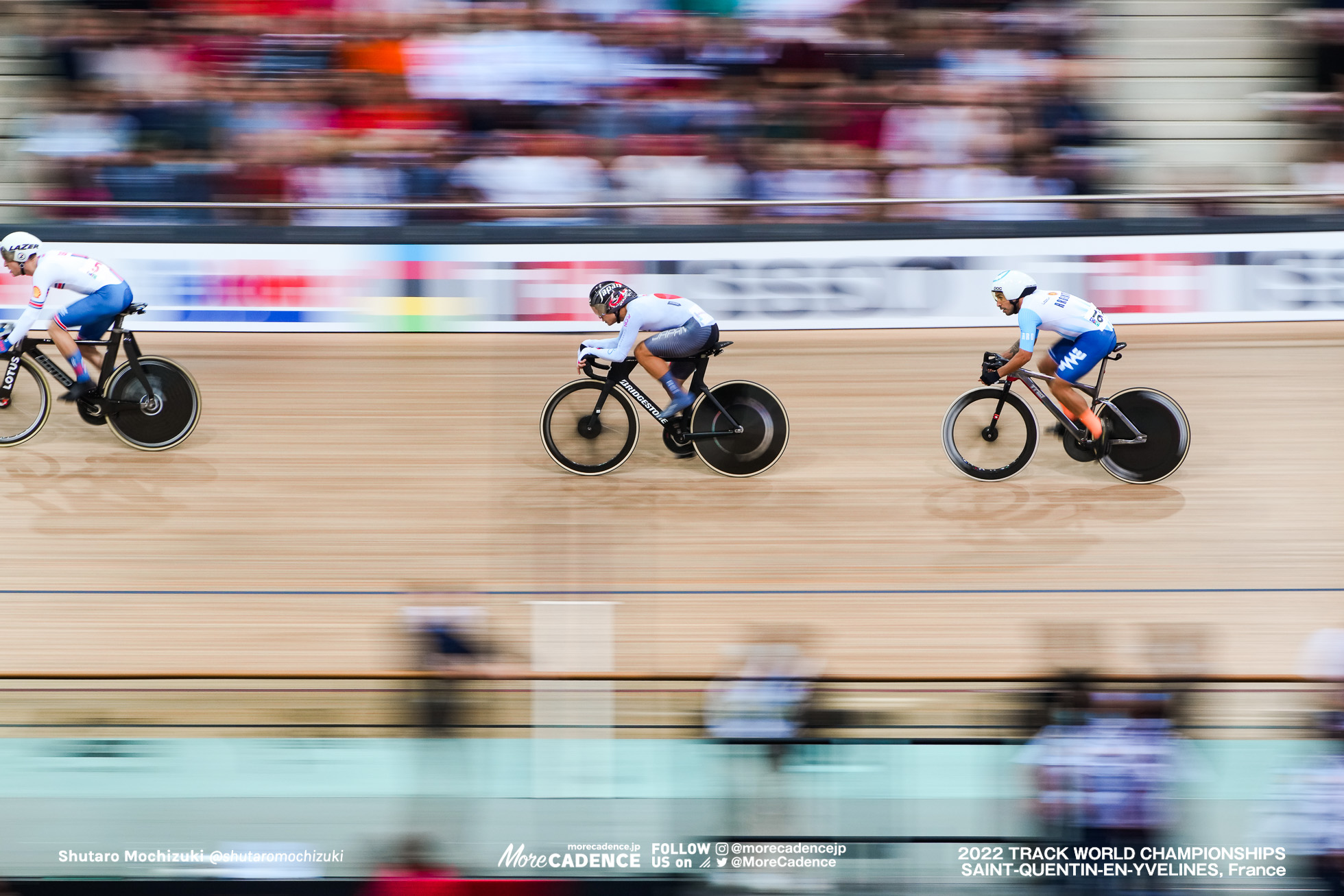 窪木一茂, KUBOKI Kazushige, JPN, Men's Madison, 2022 Track World Championships, Saint-Quentin-en-Yvelines, France