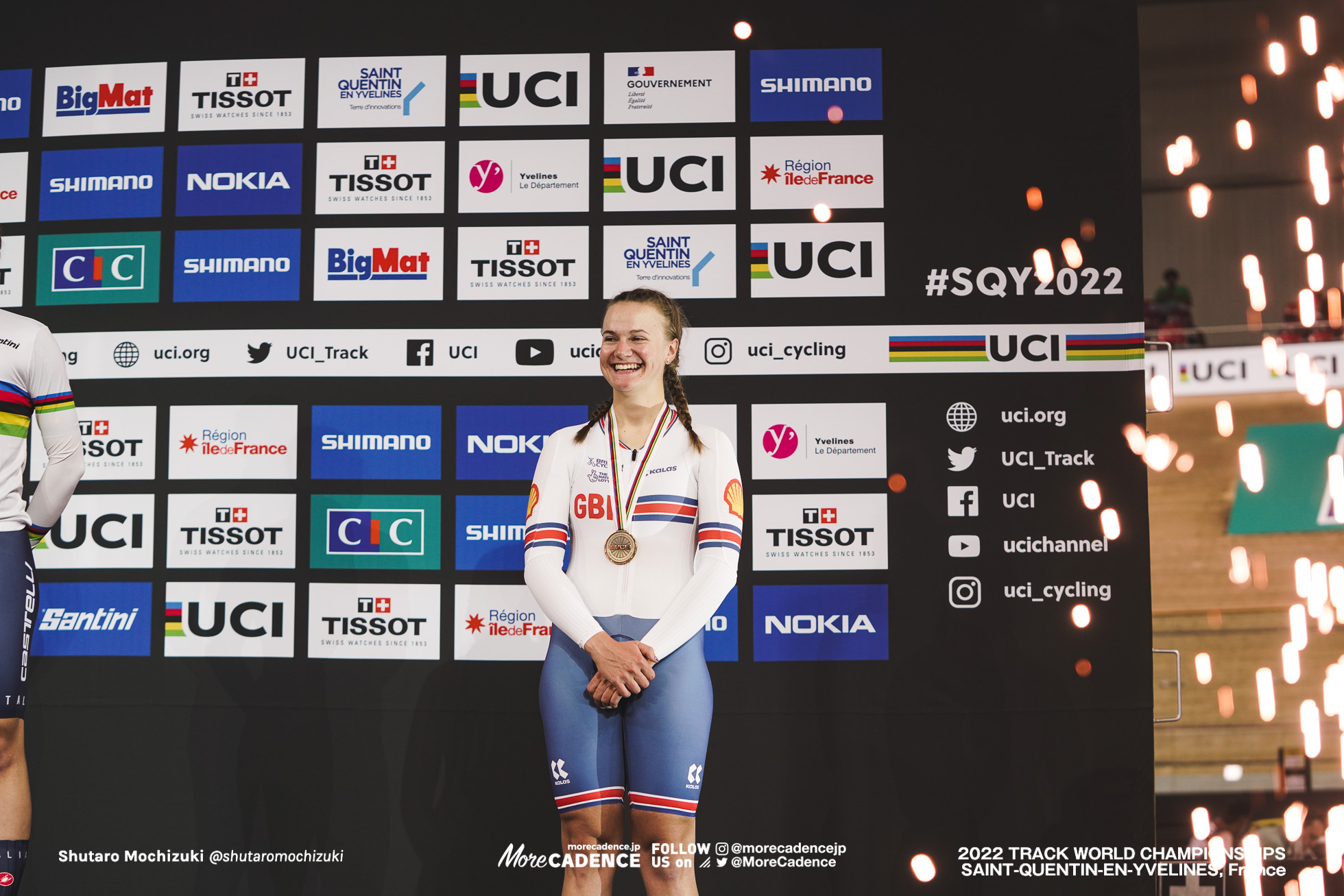 ジェシカ・ロバーツ, ROBERTS Jessica, GBR, Women's Scratch, 2022 Track World Championships, Saint-Quentin-en-Yvelines, France