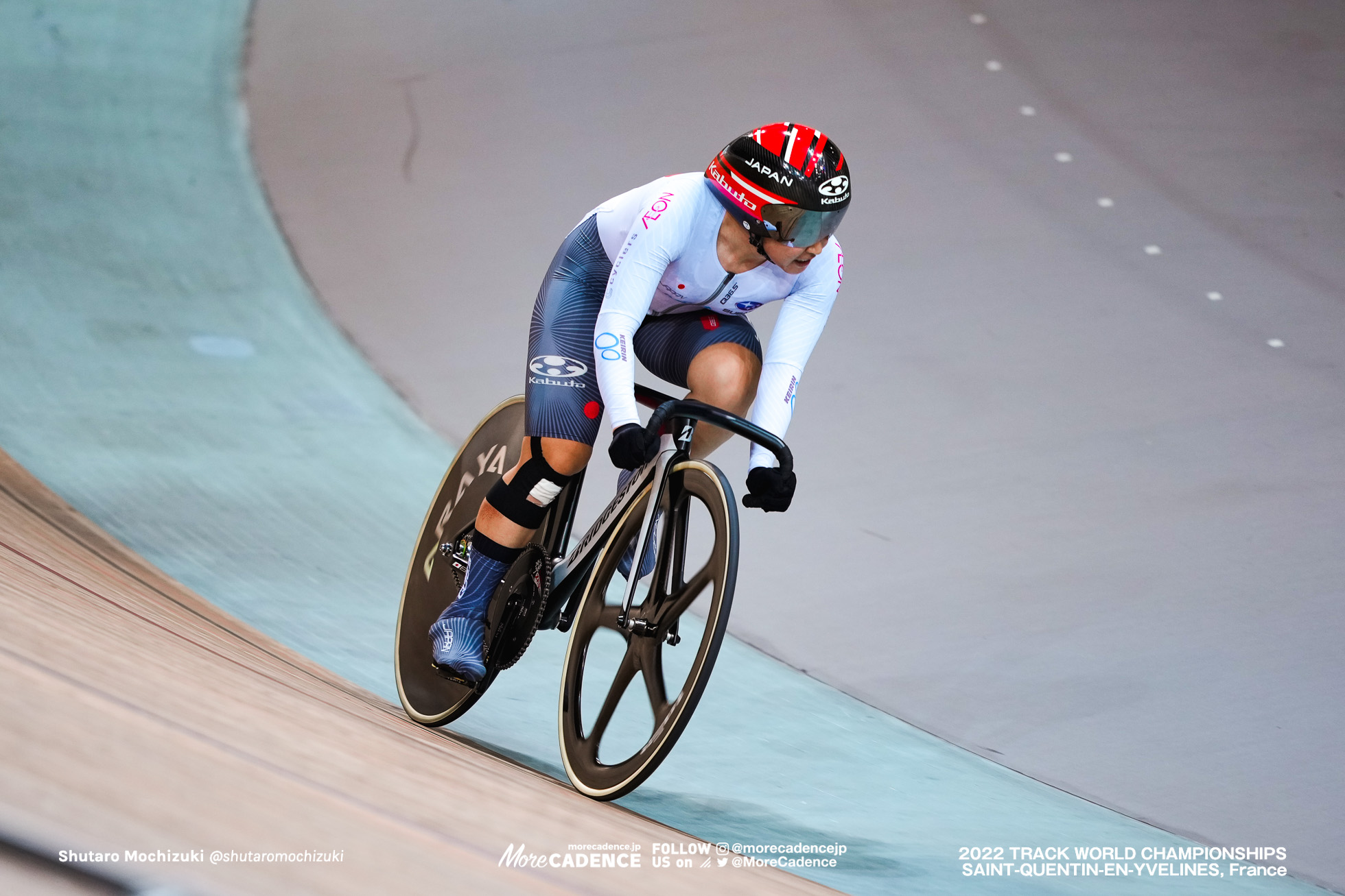 梶原悠未 KAJIHARA Yumi, JPN,Points race, Women's Omnium, 2022 Track World Championships, Saint-Quentin-en-Yvelines, France