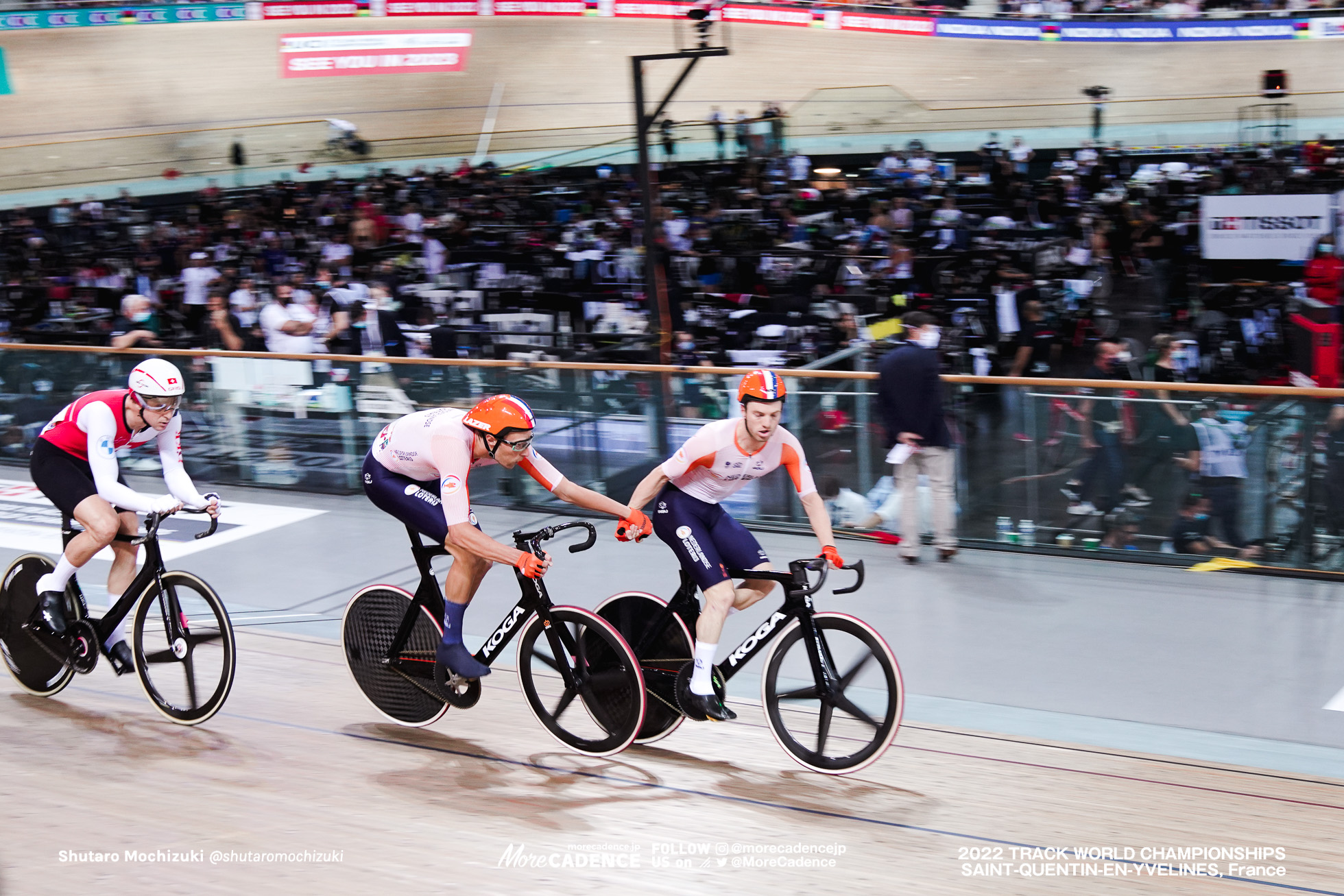 ヨエリ・ハビック, HAVIK Yoeri, ヤン ウィレム・ファンシップ, van SCHIP Jan Willem, NED, Men's Madison, 2022 Track World Championships, Saint-Quentin-en-Yvelines, France