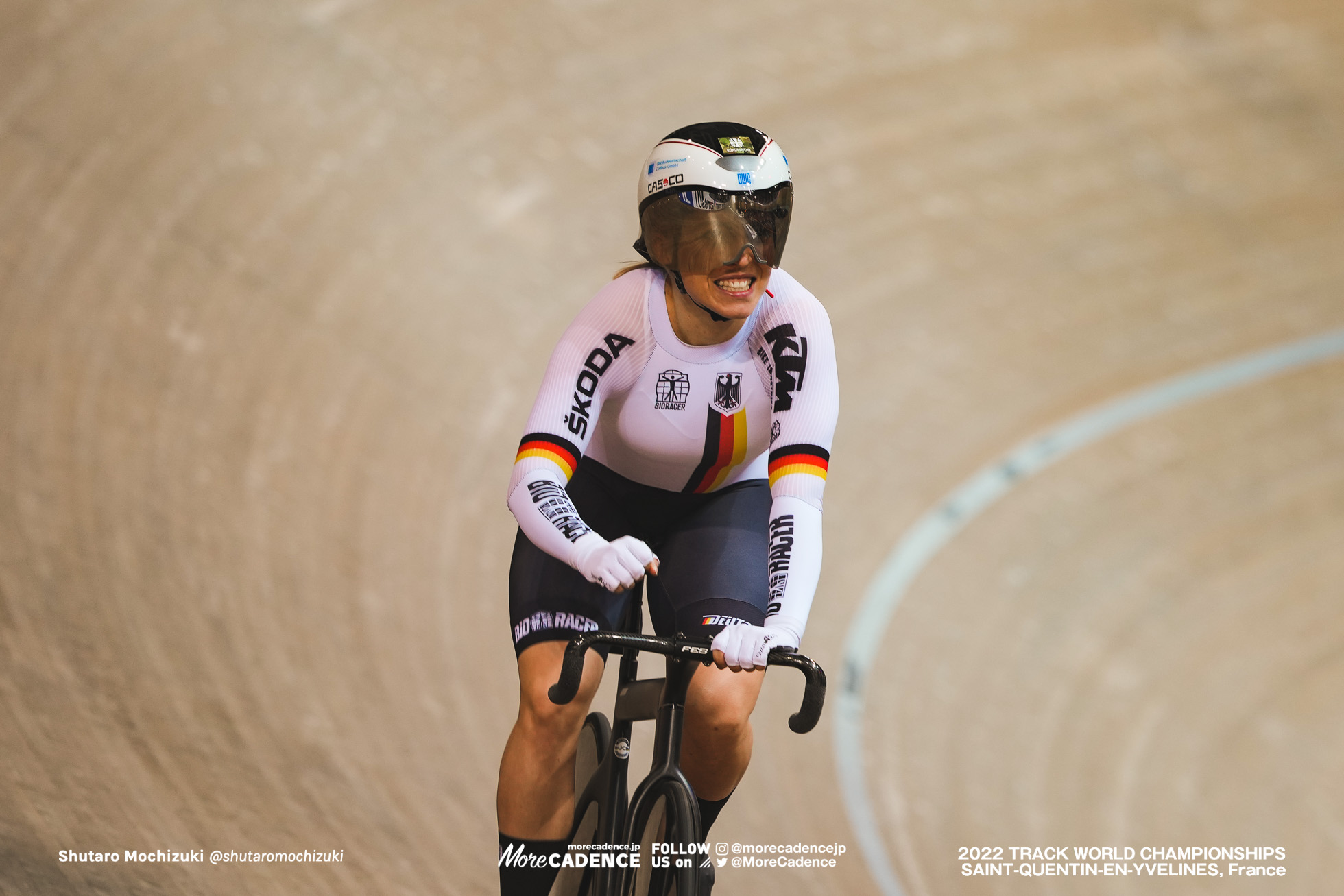 エマ・ヒンツェ, HINZE Emma, GER, Final for Gold, Women's Team Sprint, 2022 Track World Championships, Saint-Quentin-en-Yvelines, France