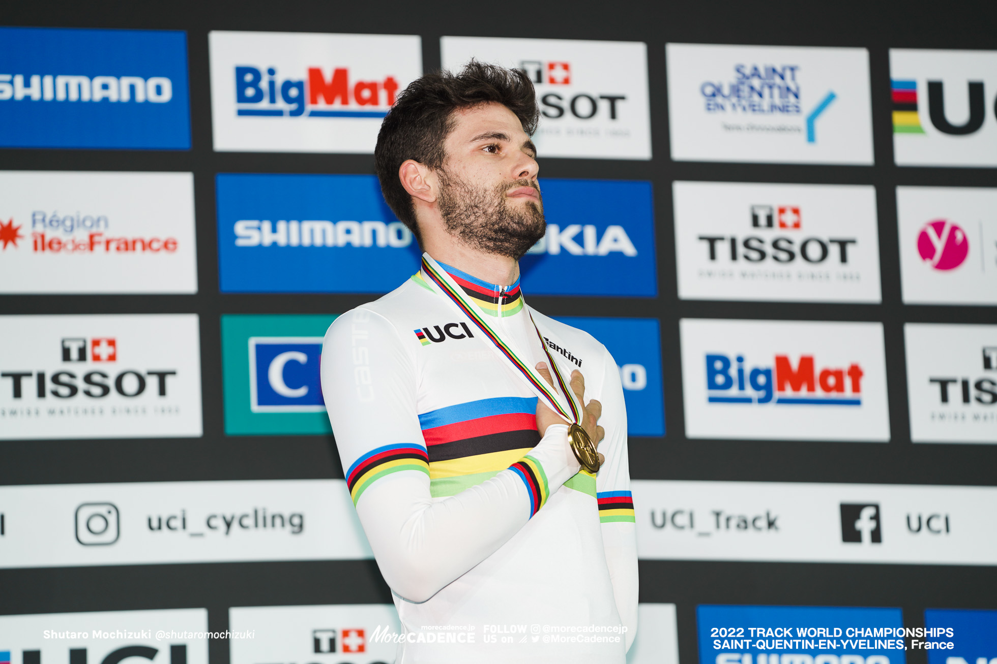 フィリポ・ガンナ, GANNA Filippo, ITA,Finals, Men's Individual Pursuit, 2022 Track World Championships, Saint-Quentin-en-Yvelines, France