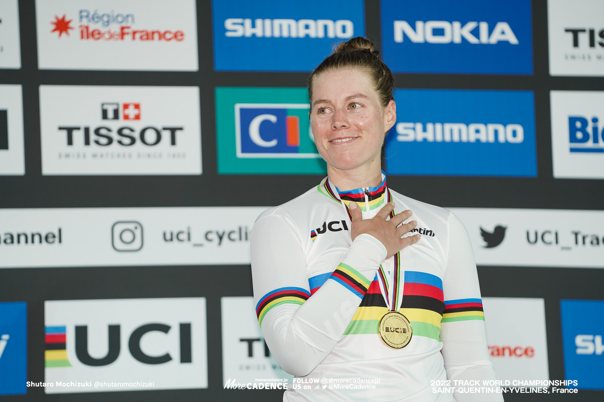 ジェニファー・バレンテ, VALENTE Jennifer, USA,Women's Omnium, 2022 Track World Championships, Saint-Quentin-en-Yvelines, France