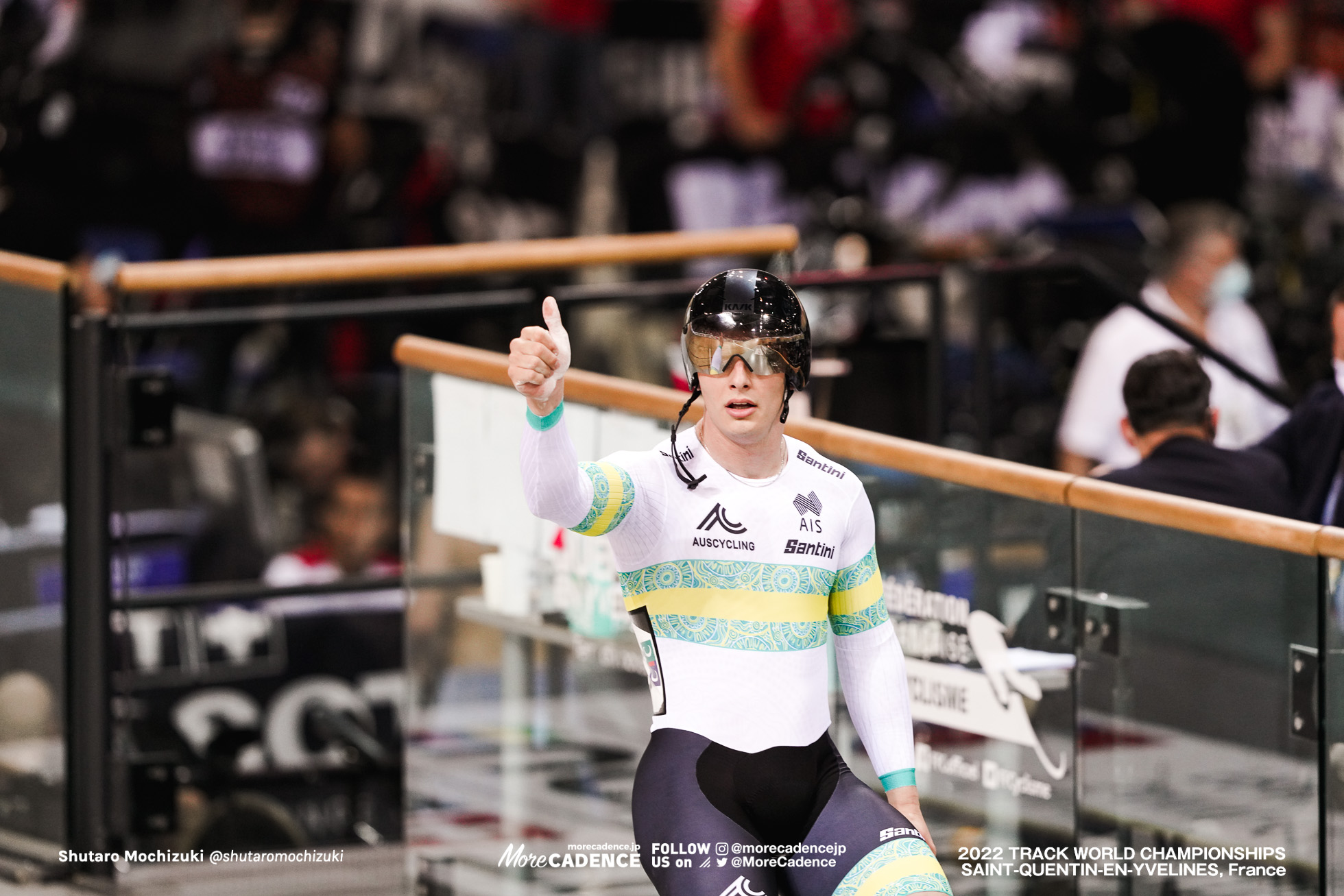 マシュー・リチャードソン, RICHARDSON Matthew, AUS, Final for Gold, Men's Sprint, 2022 Track World Championships, Saint-Quentin-en-Yvelines, France